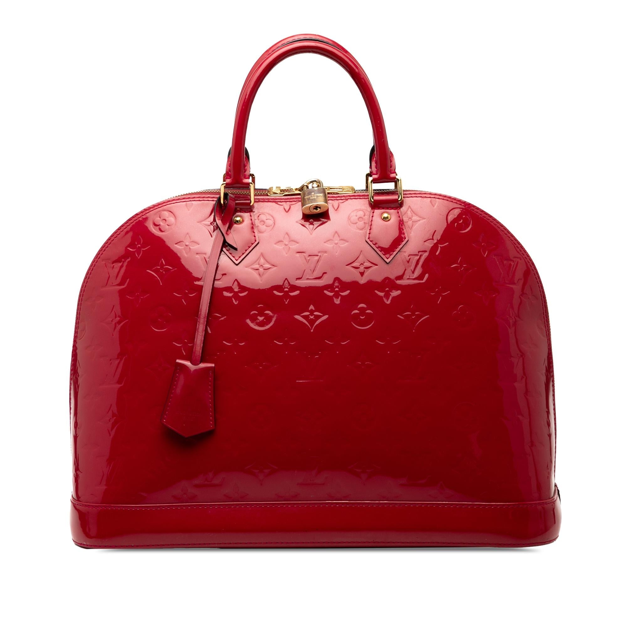 Louis Vuitton Monogram Vernis Alma GM