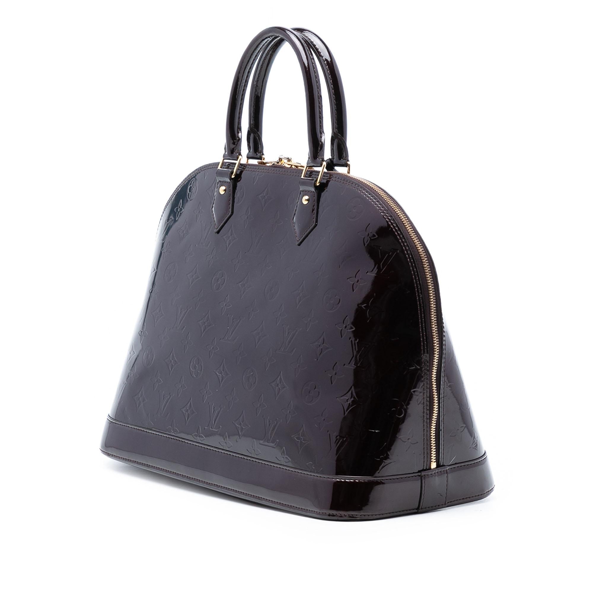 Louis Vuitton Monogram Vernis Alma GM