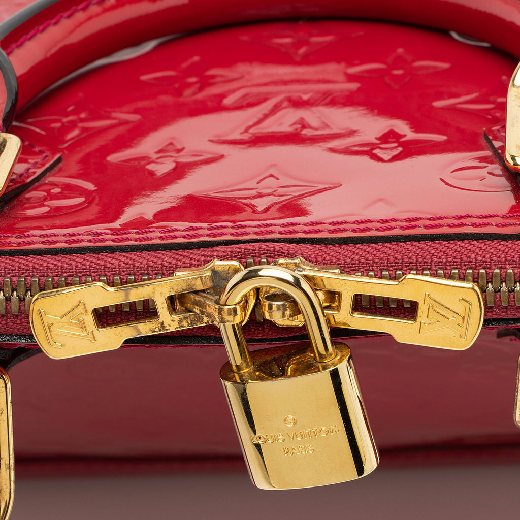 Louis Vuitton Monogram Vernis Alma PM Satchel