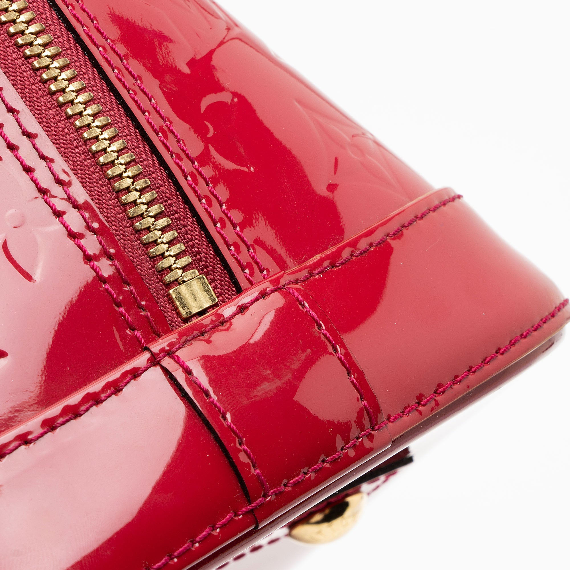 Louis Vuitton Monogram Vernis Alma PM Satchel