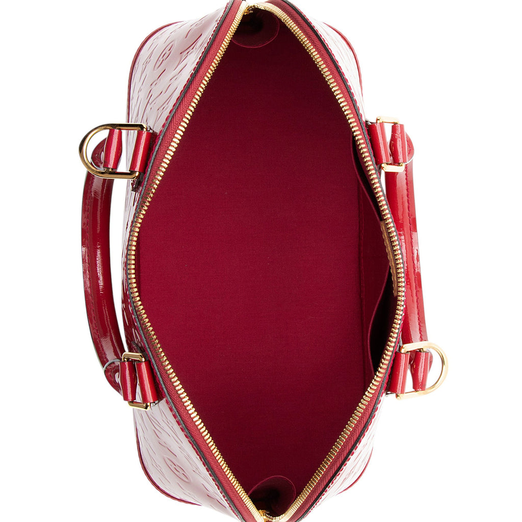 Louis Vuitton Monogram Vernis Alma PM Satchel
