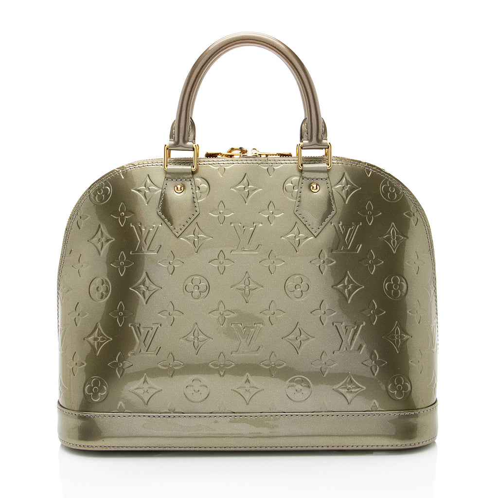 Louis Vuitton Monogram Vernis Alma PM Satchel