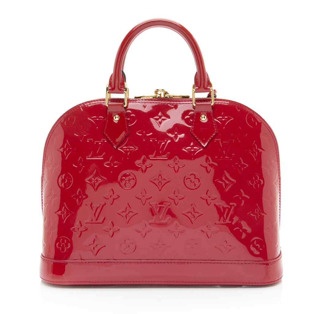Louis Vuitton Monogram Vernis Alma PM Satchel