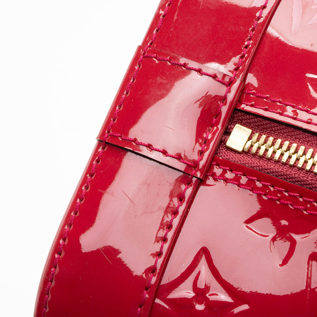 Louis Vuitton Monogram Vernis Alma PM Satchel