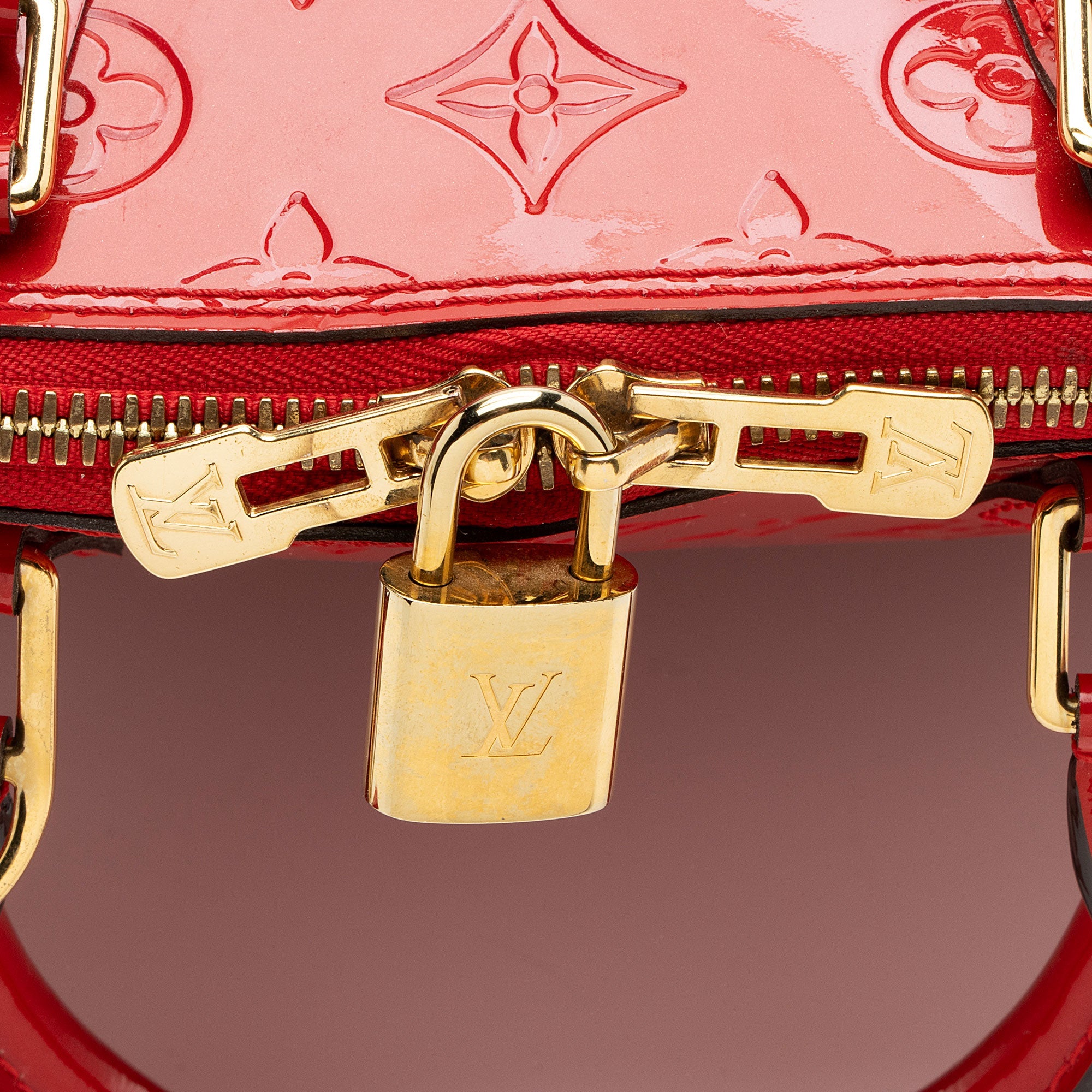 Louis Vuitton Monogram Vernis Alma PM Satchel