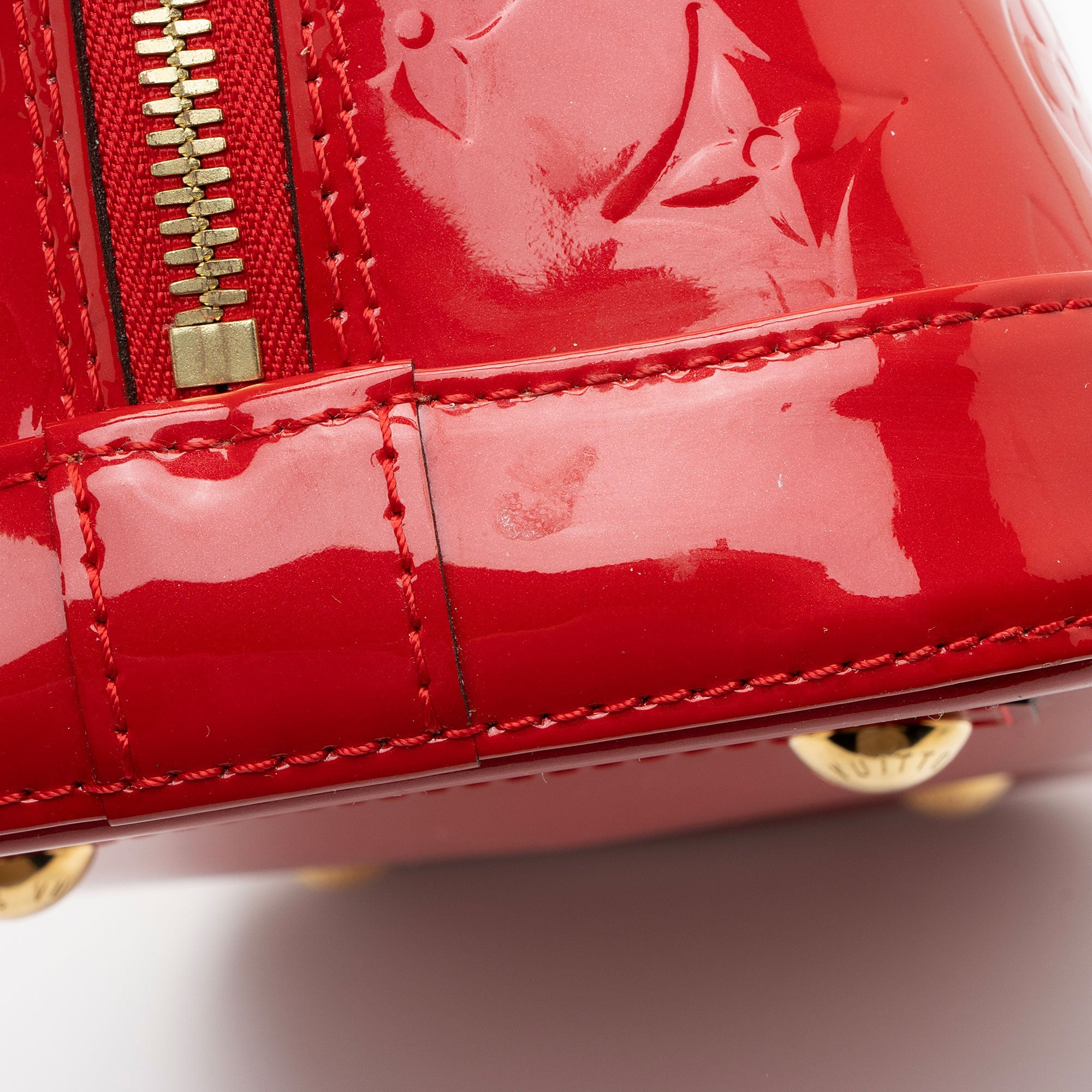 Louis Vuitton Monogram Vernis Alma PM Satchel