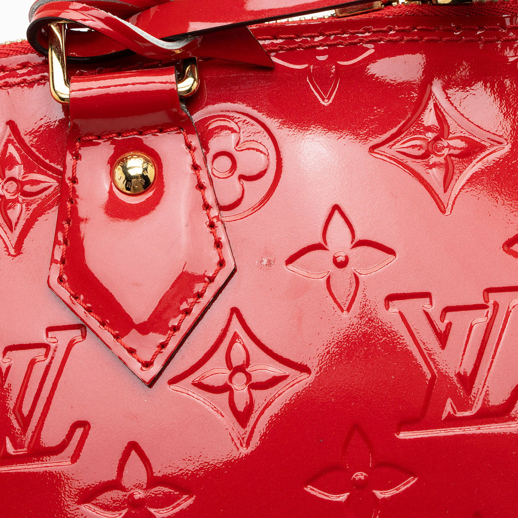Louis Vuitton Monogram Vernis Alma PM Satchel