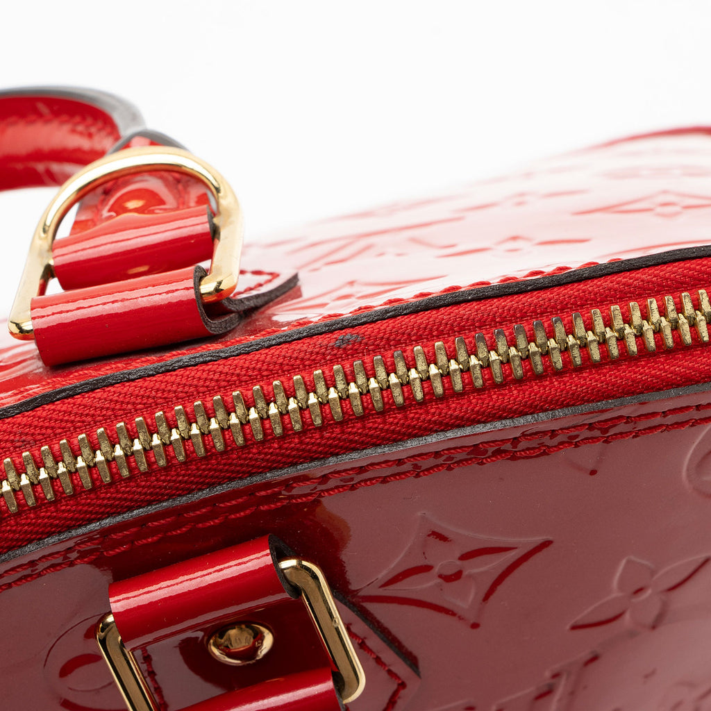 Louis Vuitton Monogram Vernis Alma PM Satchel