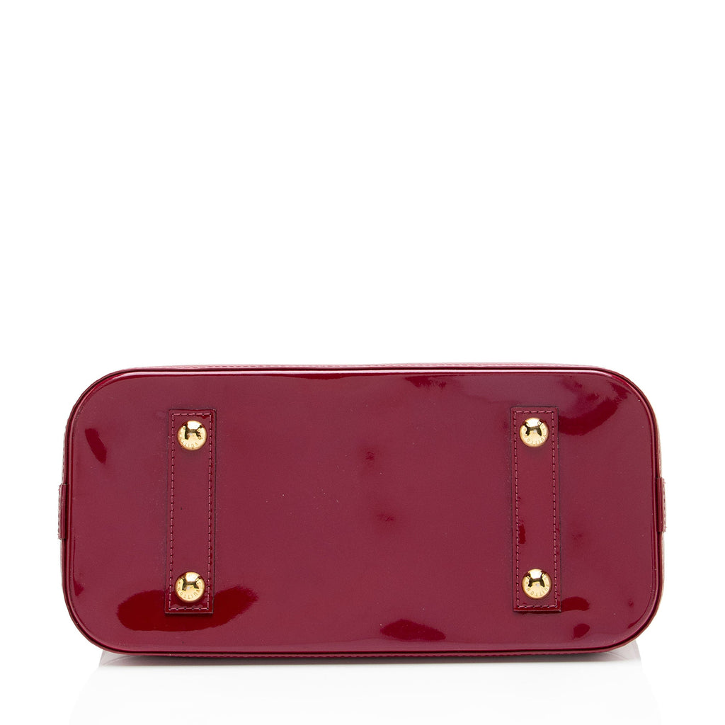 Louis Vuitton Monogram Vernis Alma PM Satchel