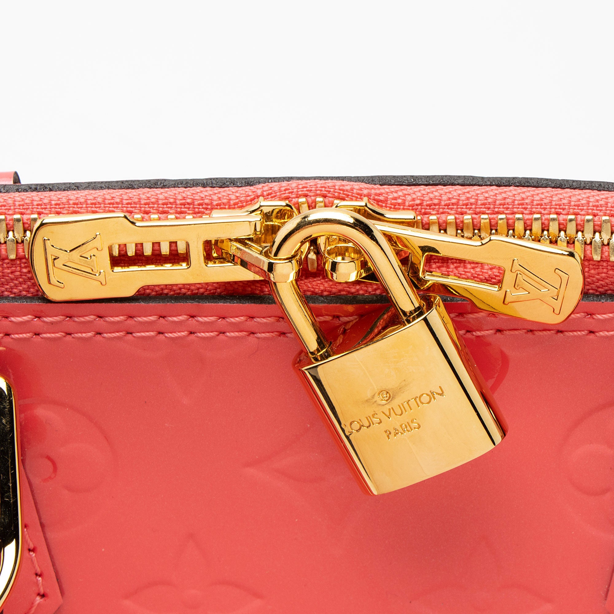 Louis Vuitton Monogram Vernis Alma PM Satchel