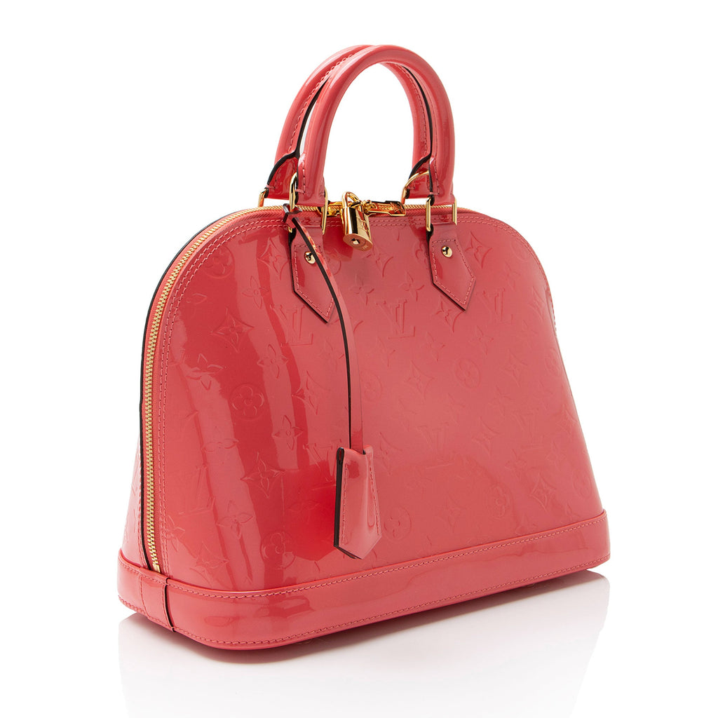 Louis Vuitton Monogram Vernis Alma PM Satchel