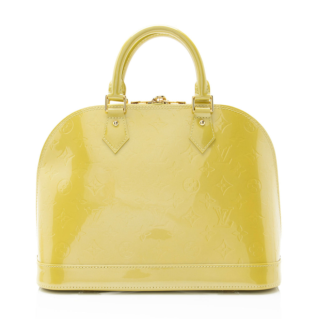 Louis Vuitton Monogram Vernis Alma PM Satchel