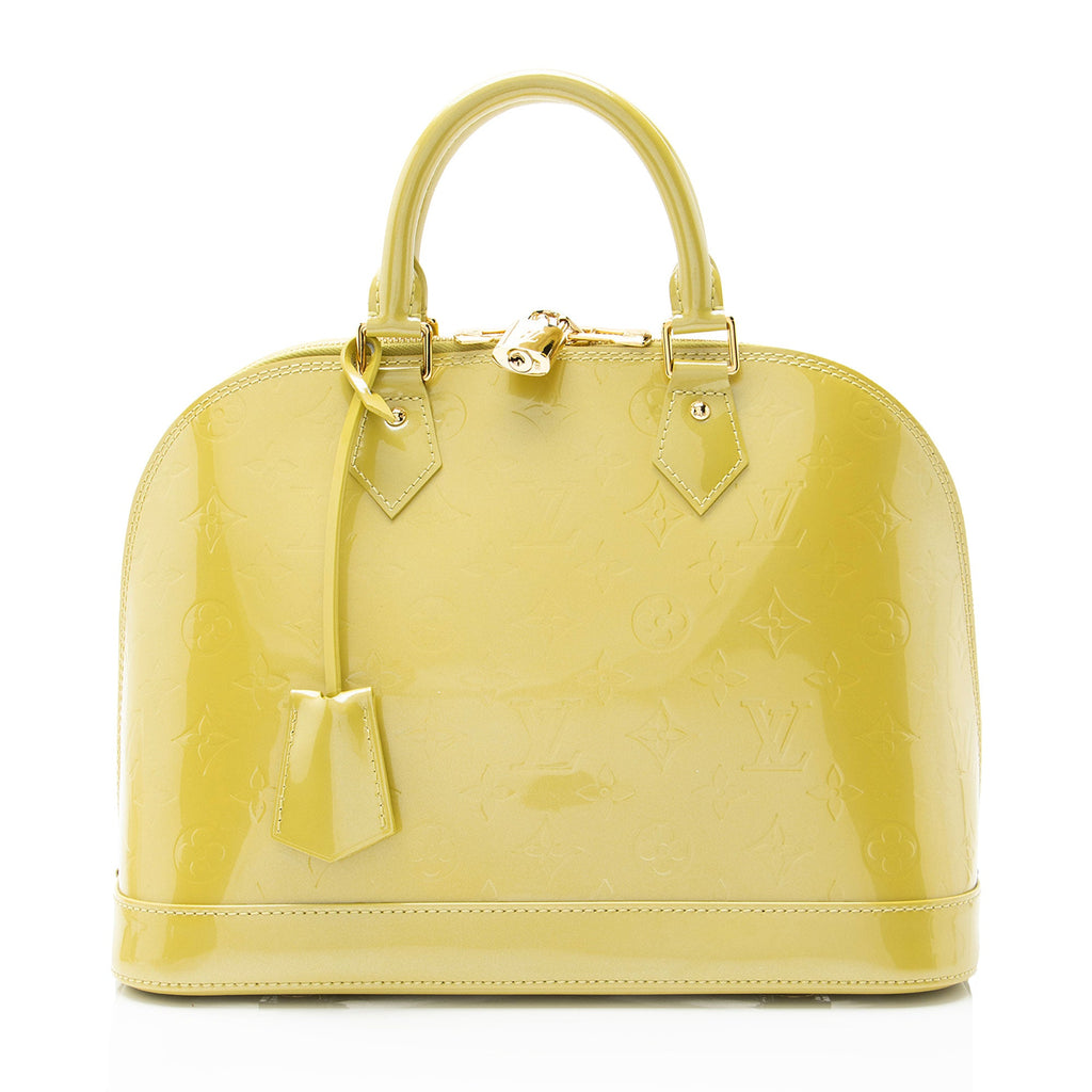 Louis Vuitton Monogram Vernis Alma PM Satchel
