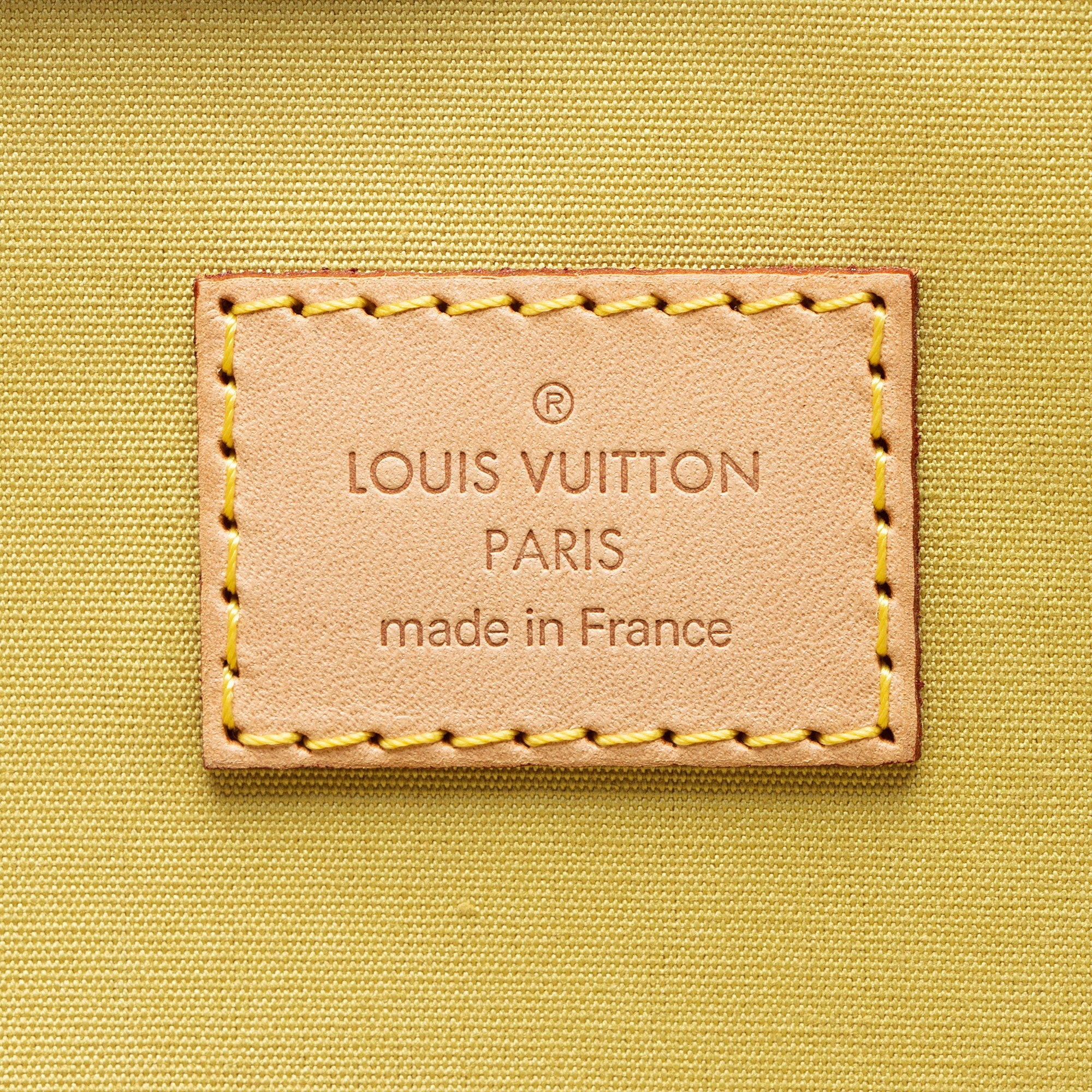 Louis Vuitton Monogram Vernis Alma PM Satchel