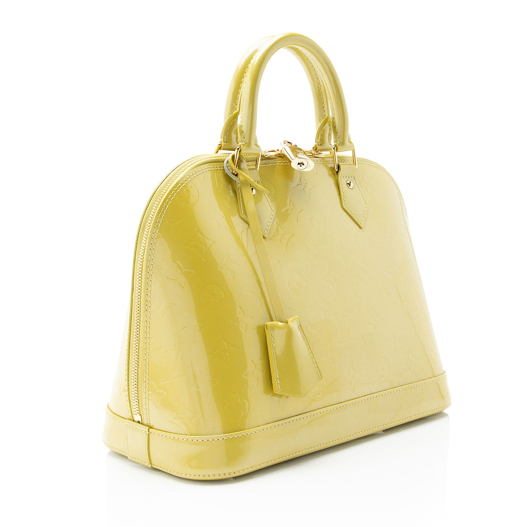 Louis Vuitton Monogram Vernis Alma PM Satchel
