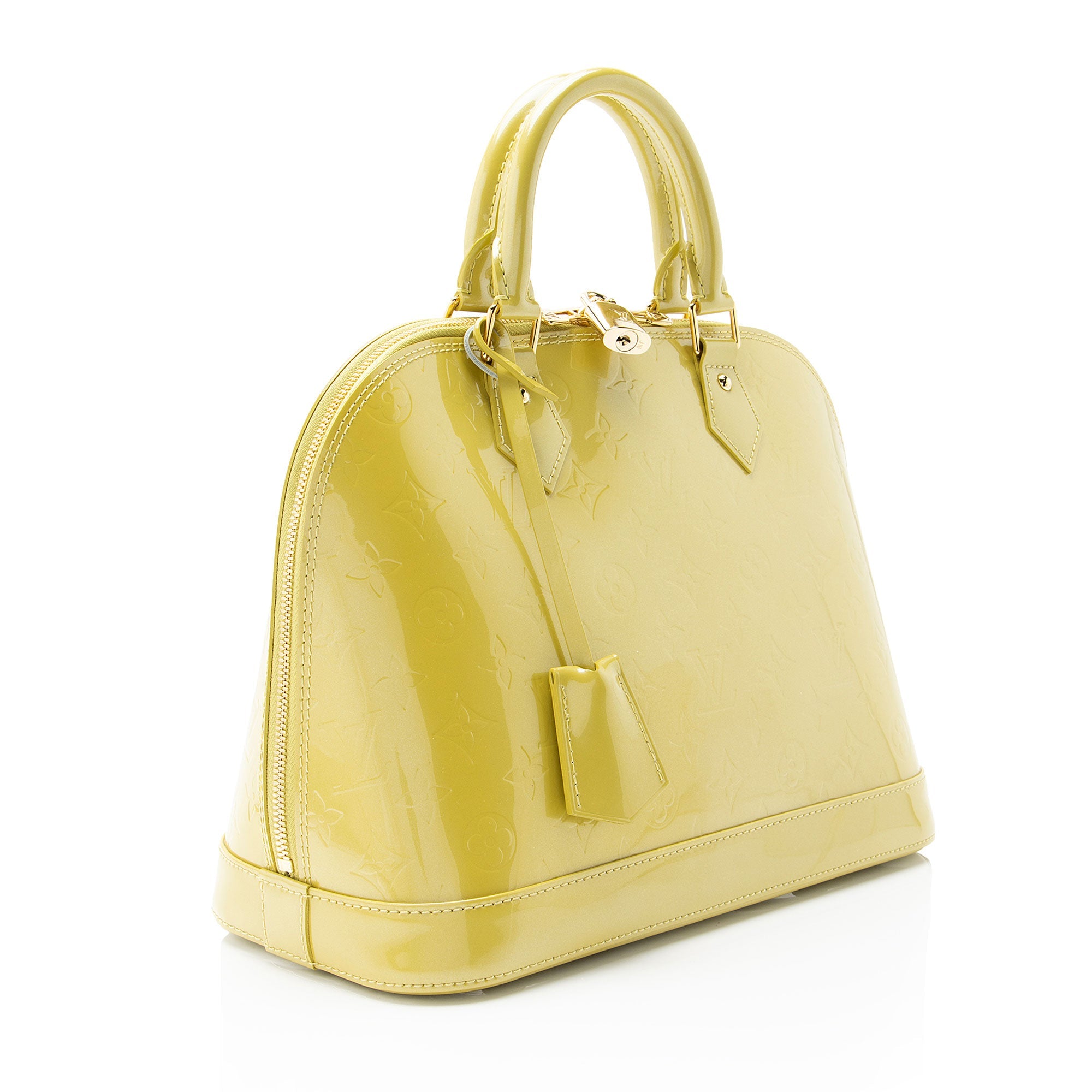 Louis Vuitton Monogram Vernis Alma PM Satchel