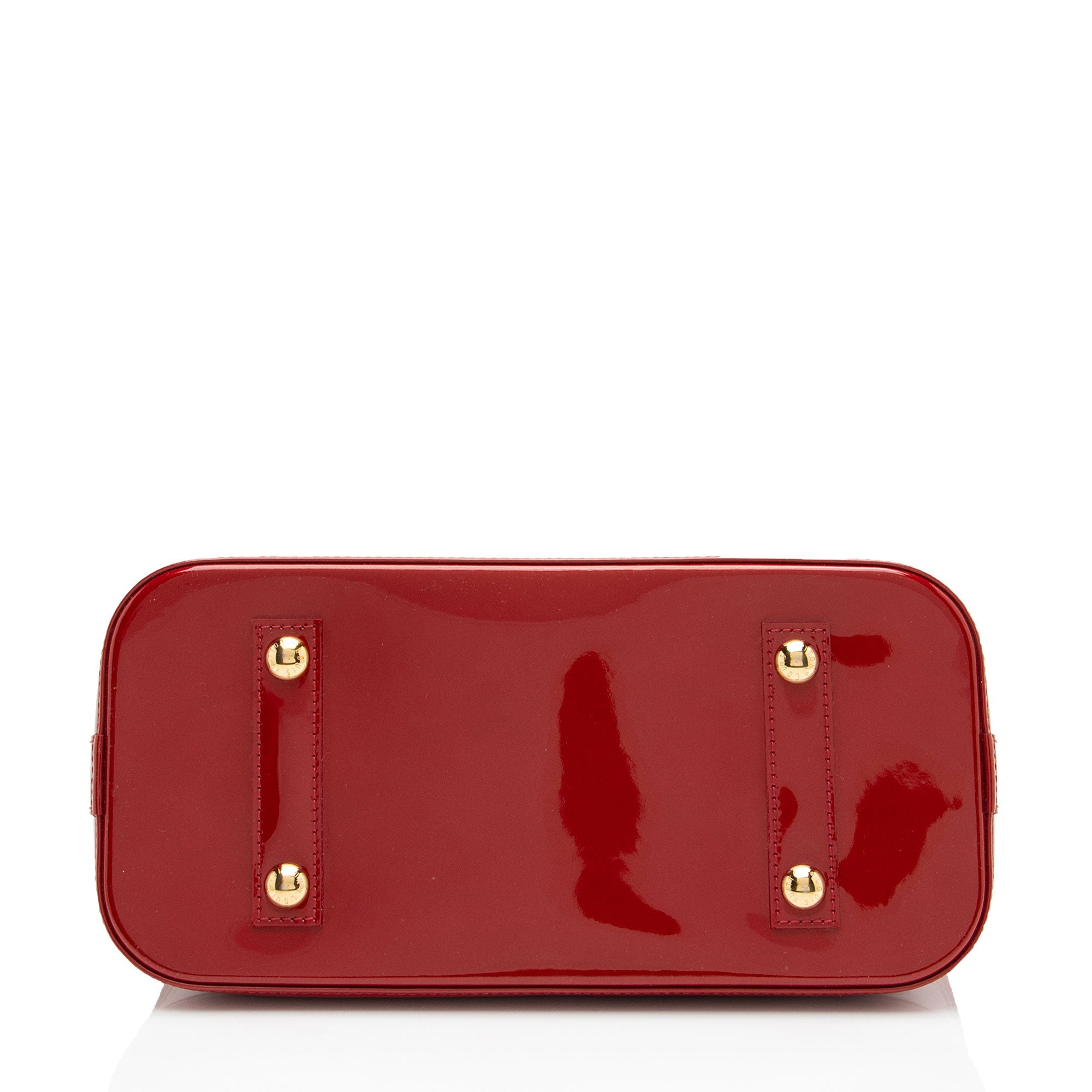 Louis Vuitton Monogram Vernis Alma PM Satchel