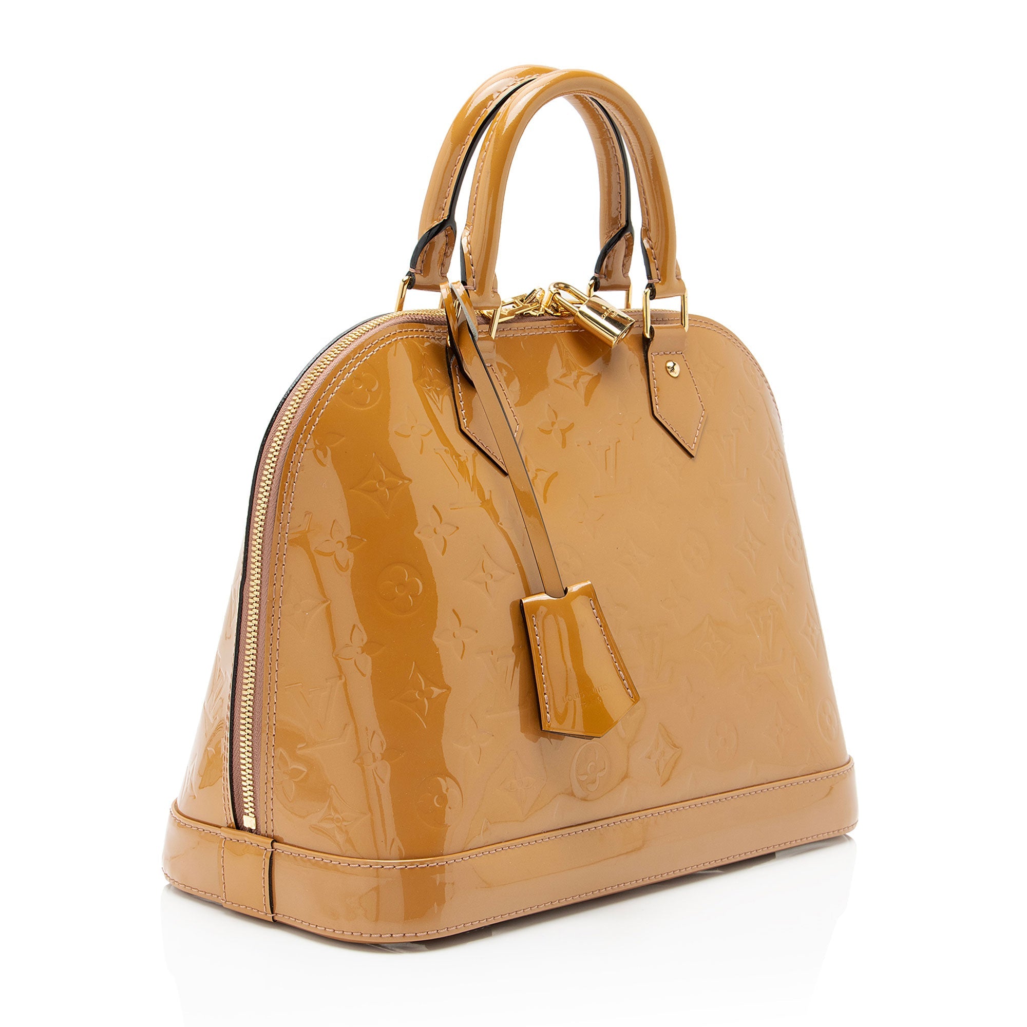 Louis Vuitton Monogram Vernis Alma PM Satchel