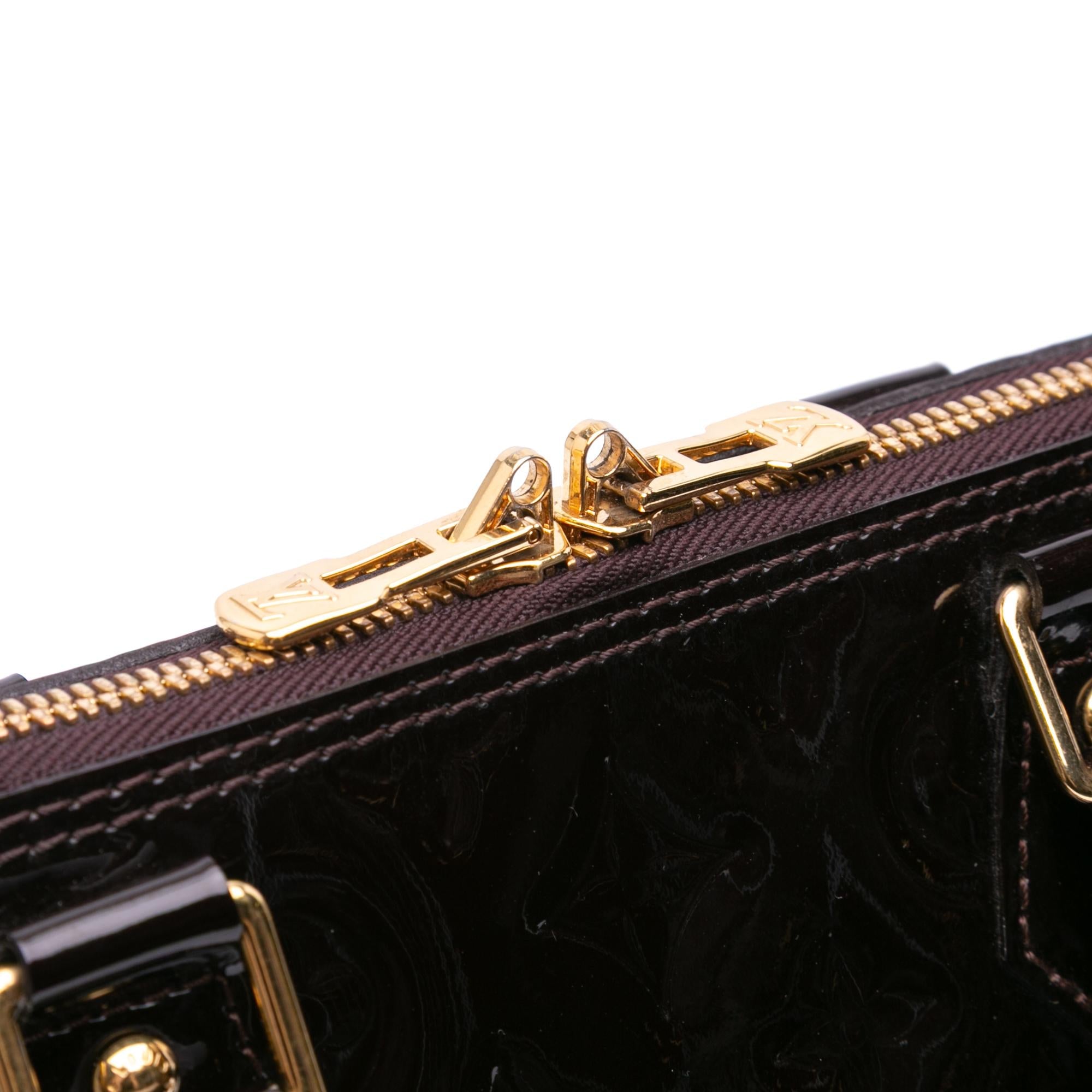 Louis Vuitton Monogram Vernis Alma PM