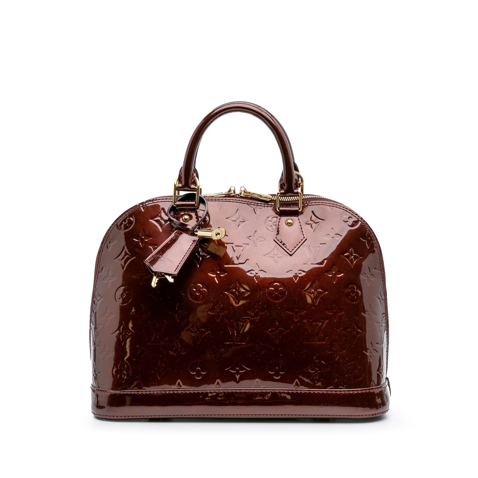 Louis Vuitton Monogram Vernis Alma PM