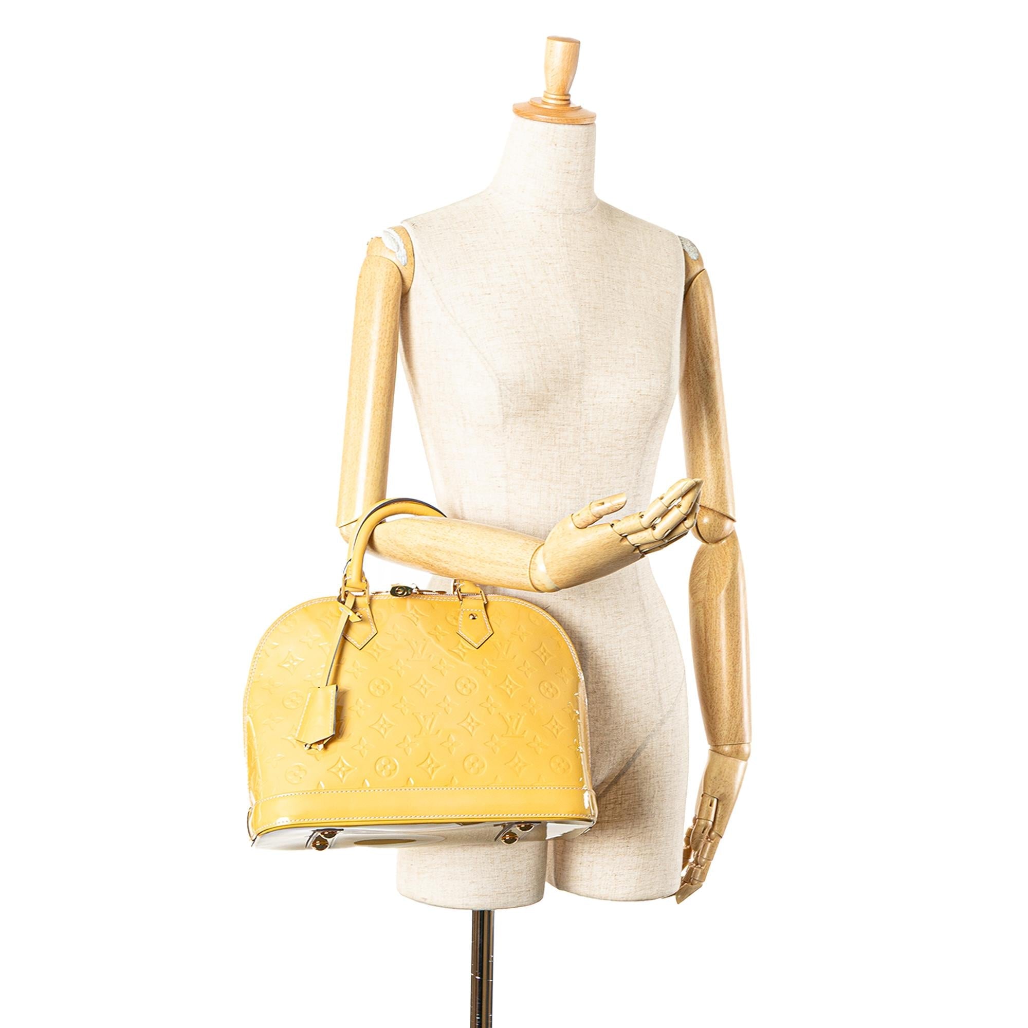 Louis Vuitton Monogram Vernis Alma PM