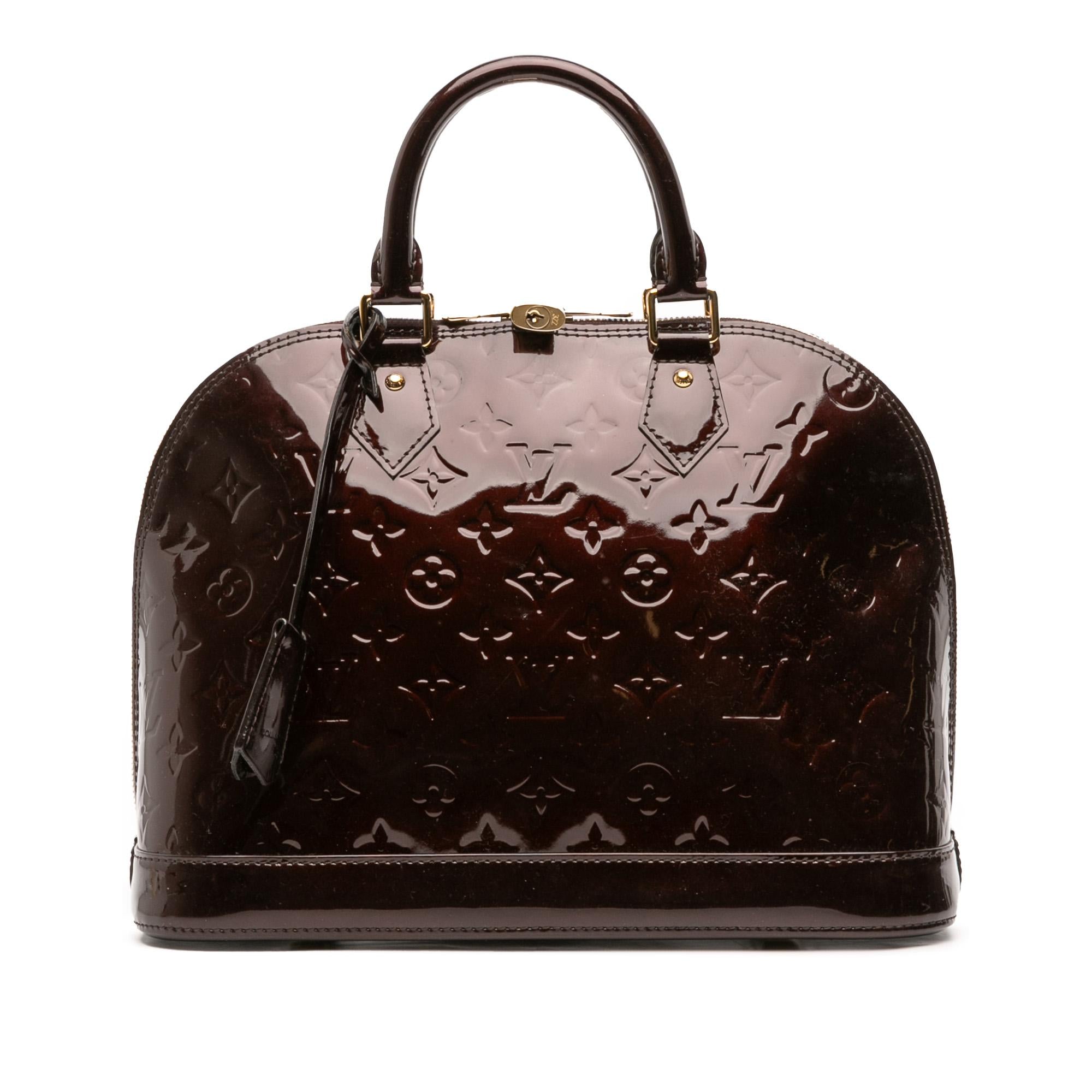 Louis Vuitton Monogram Vernis Alma PM
