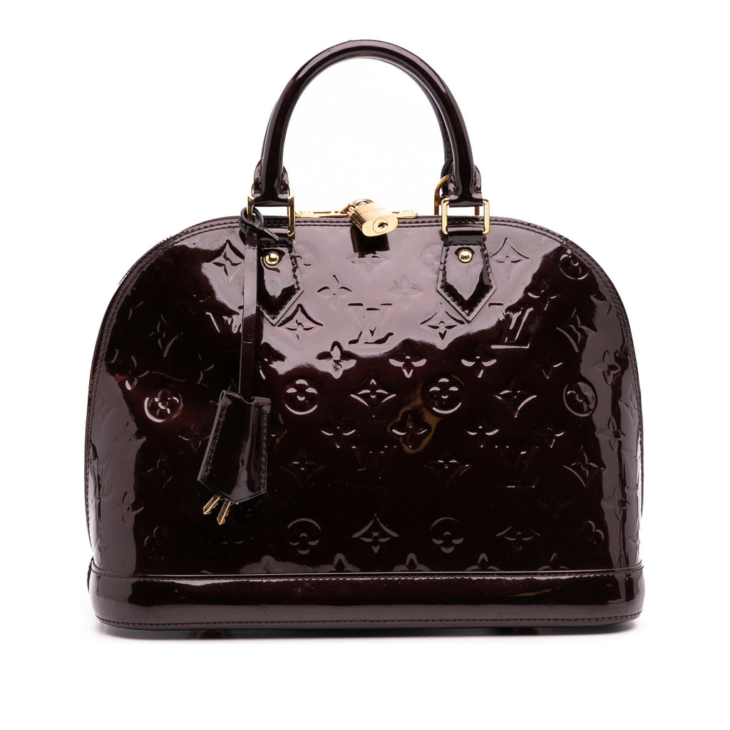 Louis Vuitton Monogram Vernis Alma PM