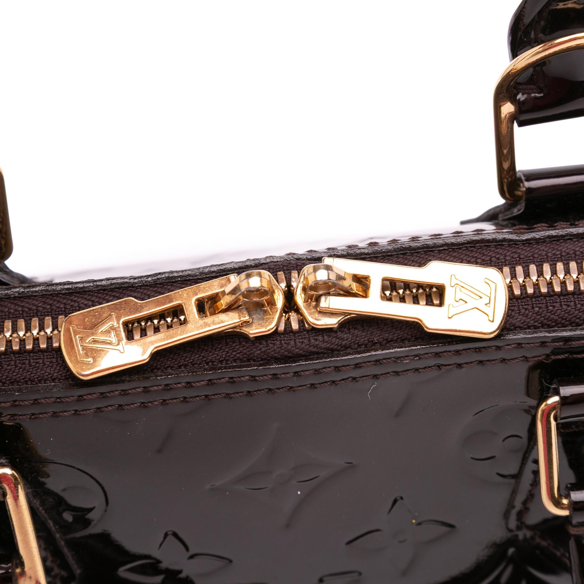 Louis Vuitton Monogram Vernis Alma PM
