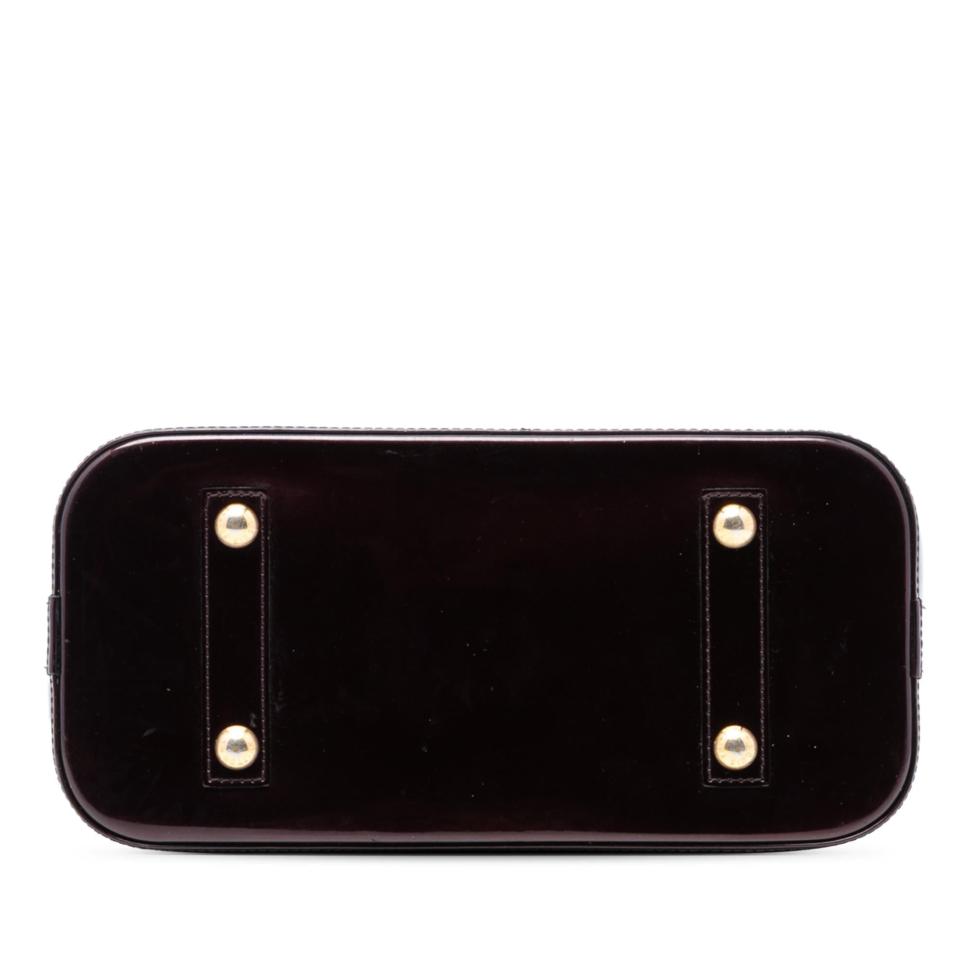 Louis Vuitton Monogram Vernis Alma PM