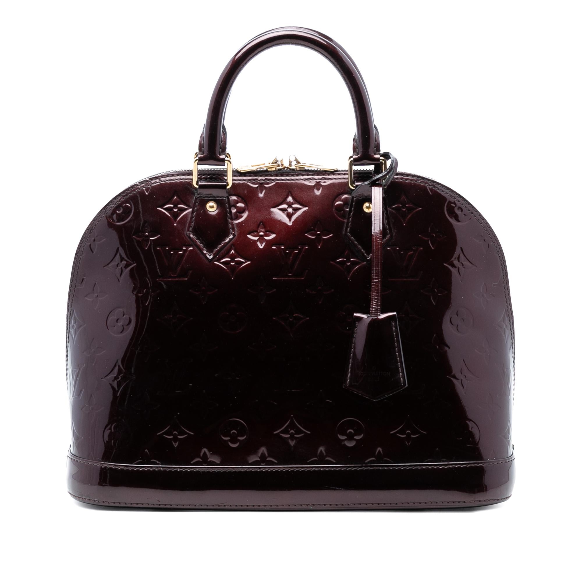 Louis Vuitton Monogram Vernis Alma PM