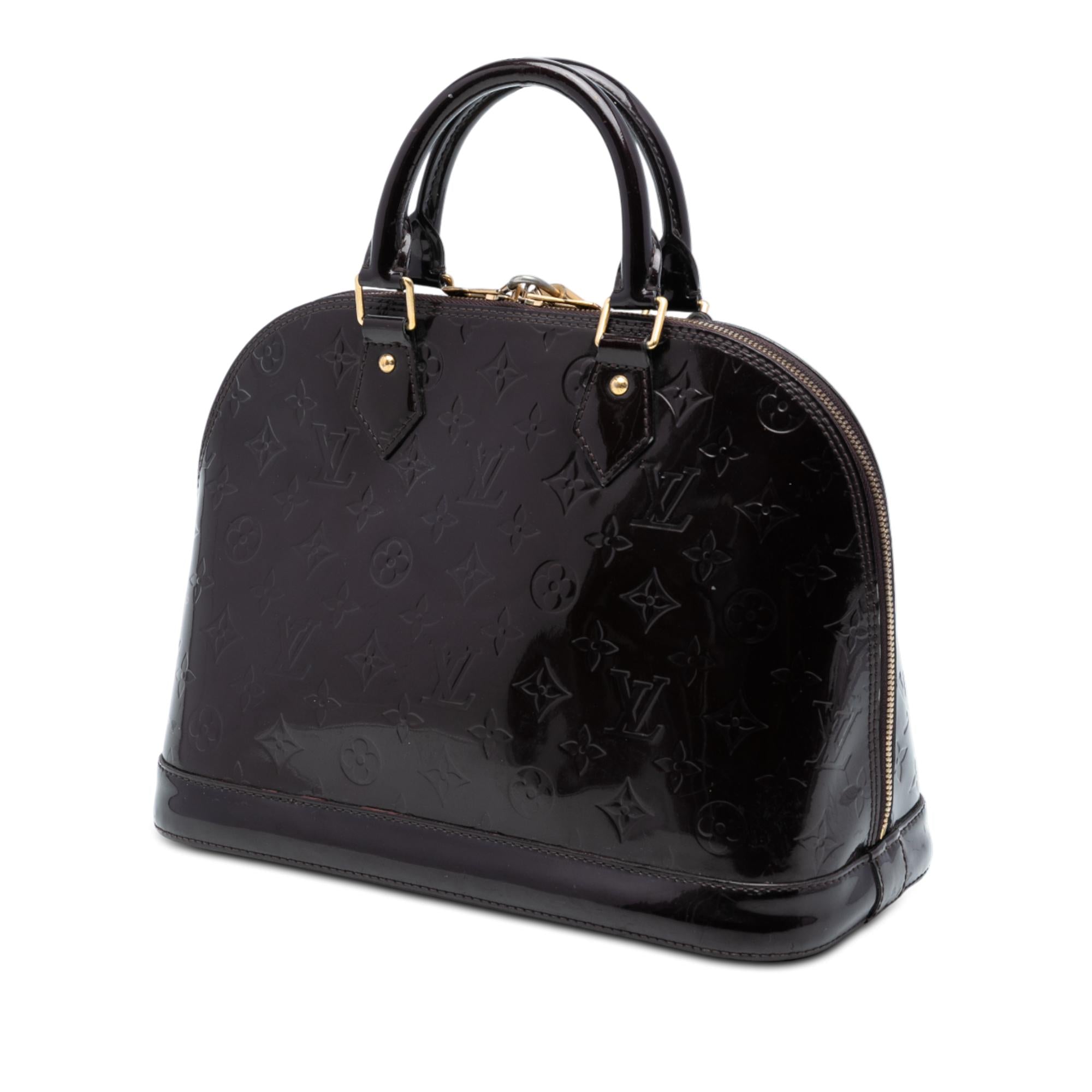 Louis Vuitton Monogram Vernis Alma PM