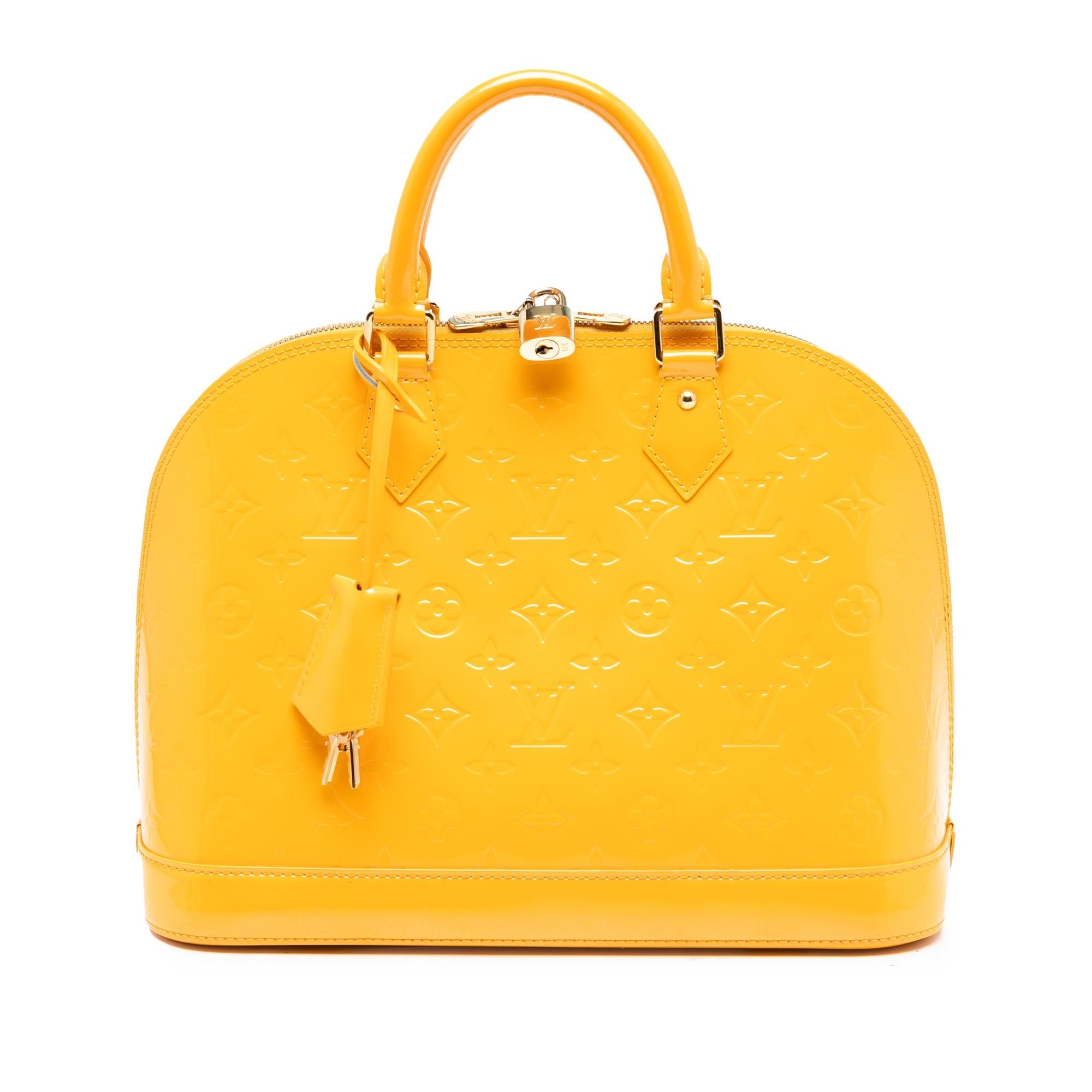 Louis Vuitton Monogram Vernis Alma PM