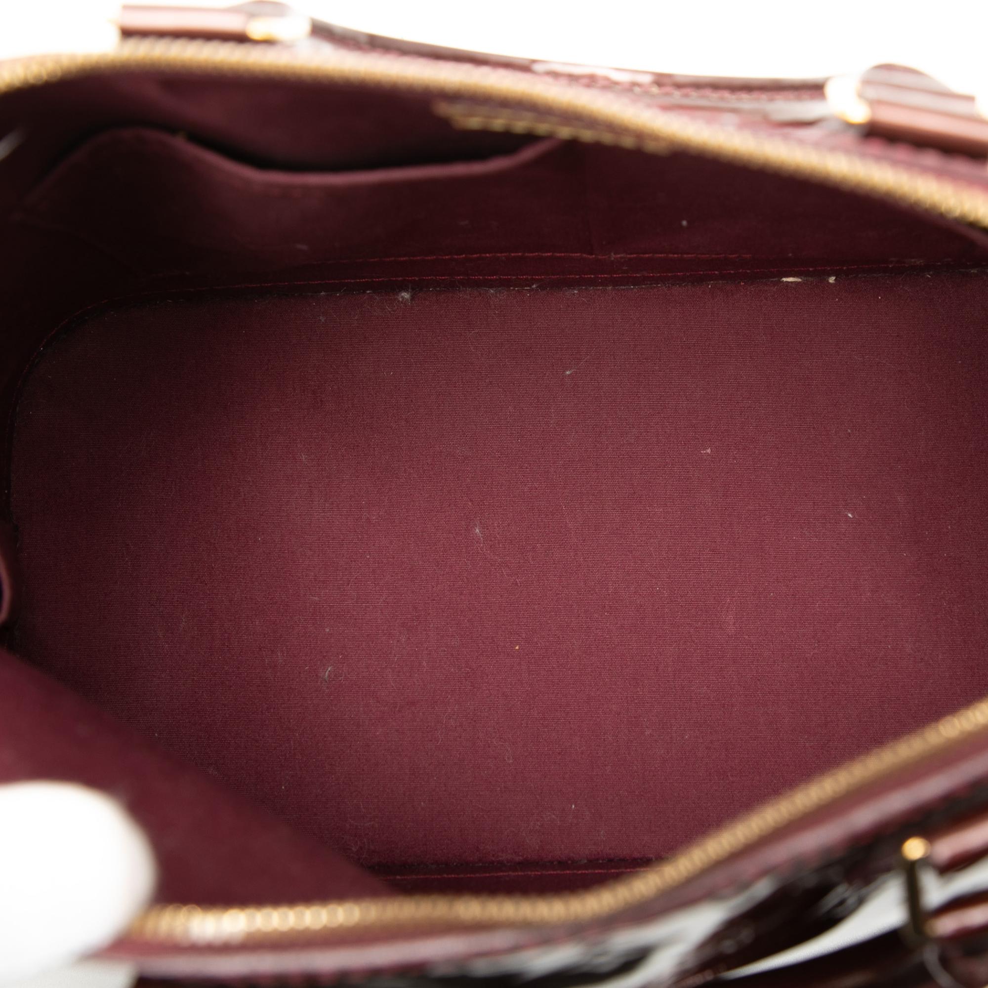 Louis Vuitton Monogram Vernis Alma PM