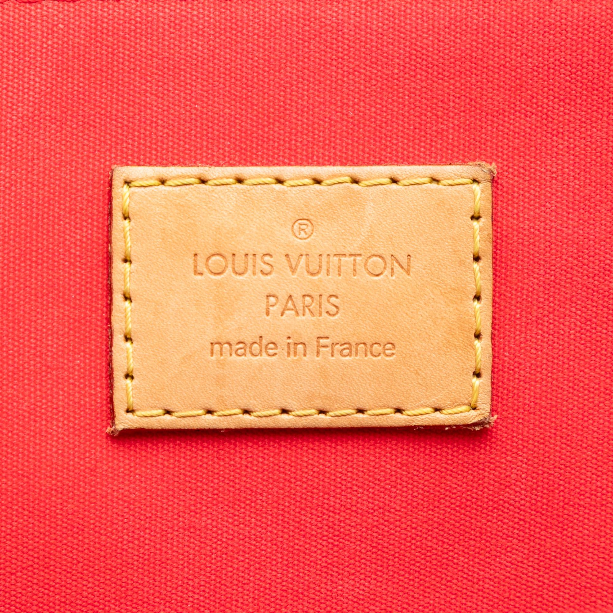 Louis Vuitton Monogram Vernis Alma PM