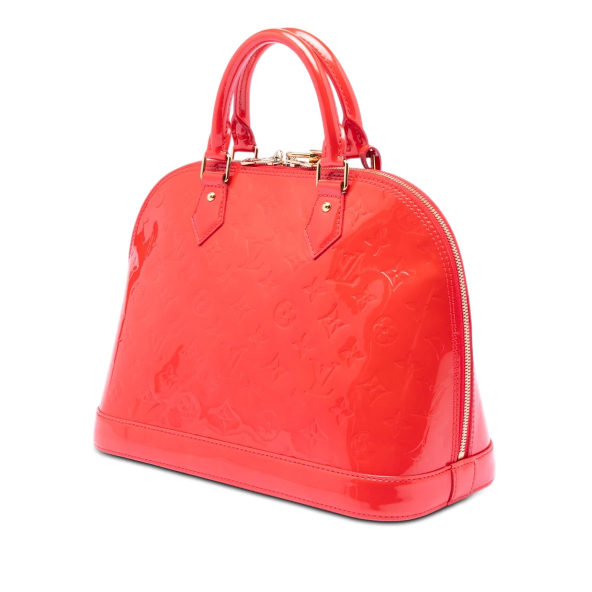 Louis Vuitton Monogram Vernis Alma PM
