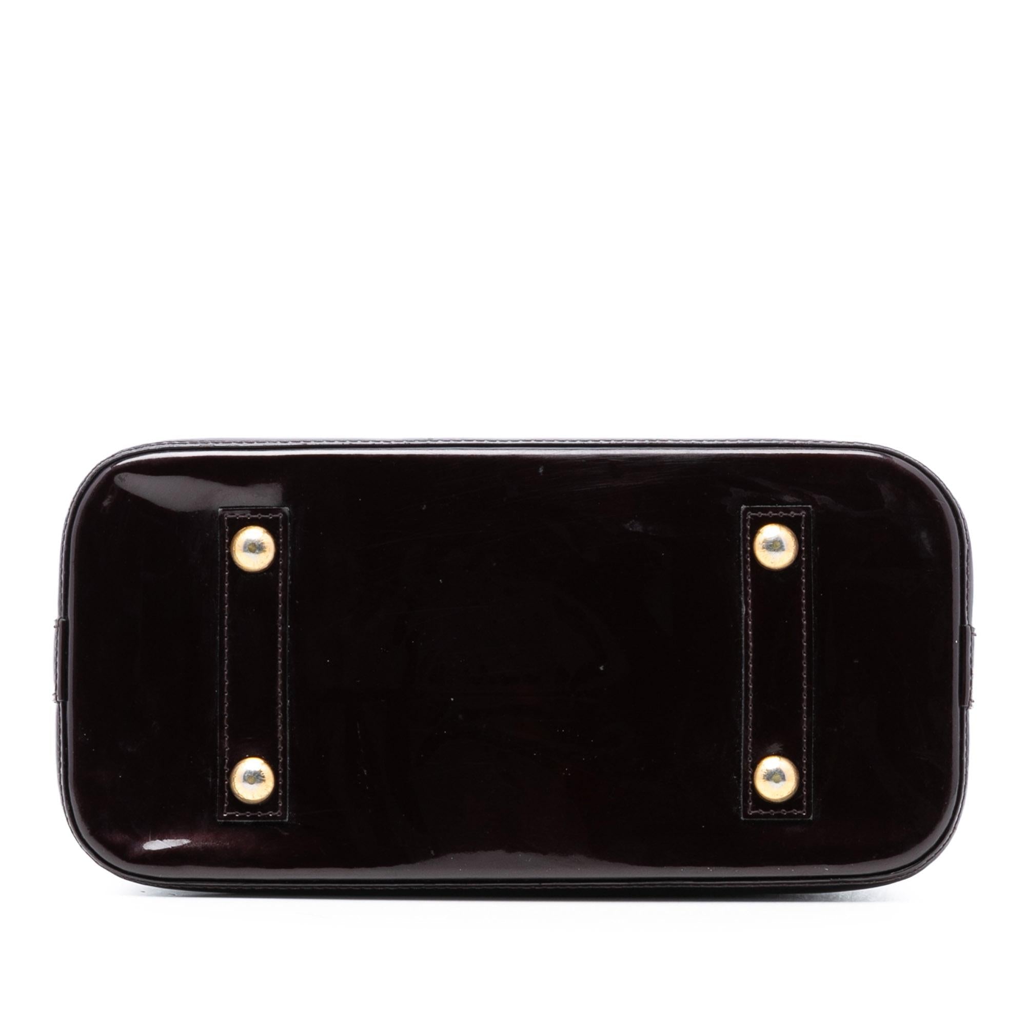 Louis Vuitton Monogram Vernis Alma PM