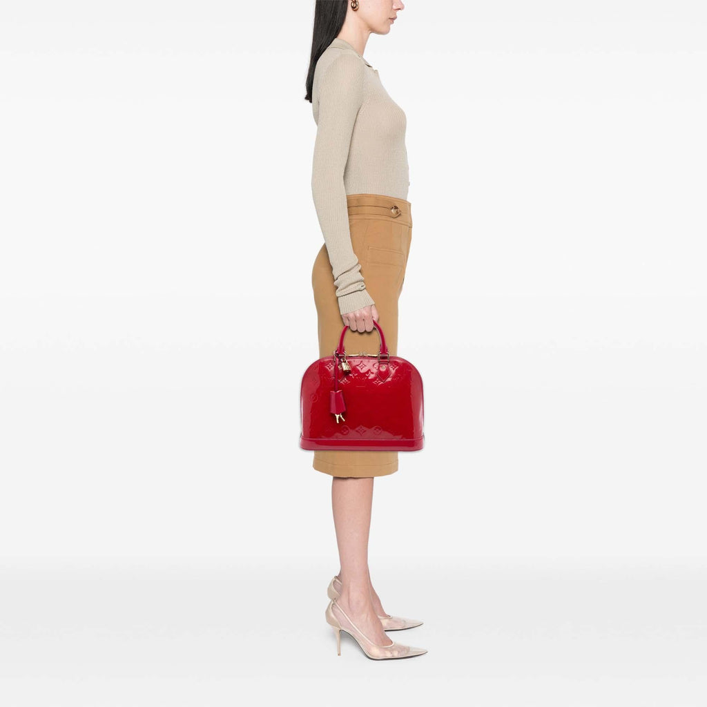 Louis Vuitton Monogram Vernis Alma PM