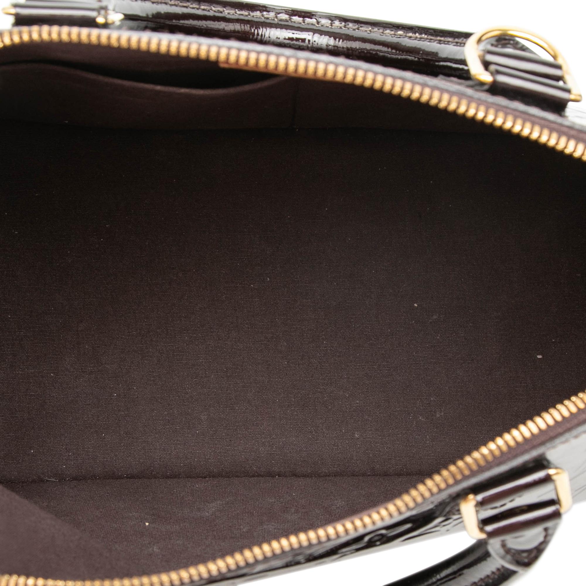 Louis Vuitton Monogram Vernis Alma PM
