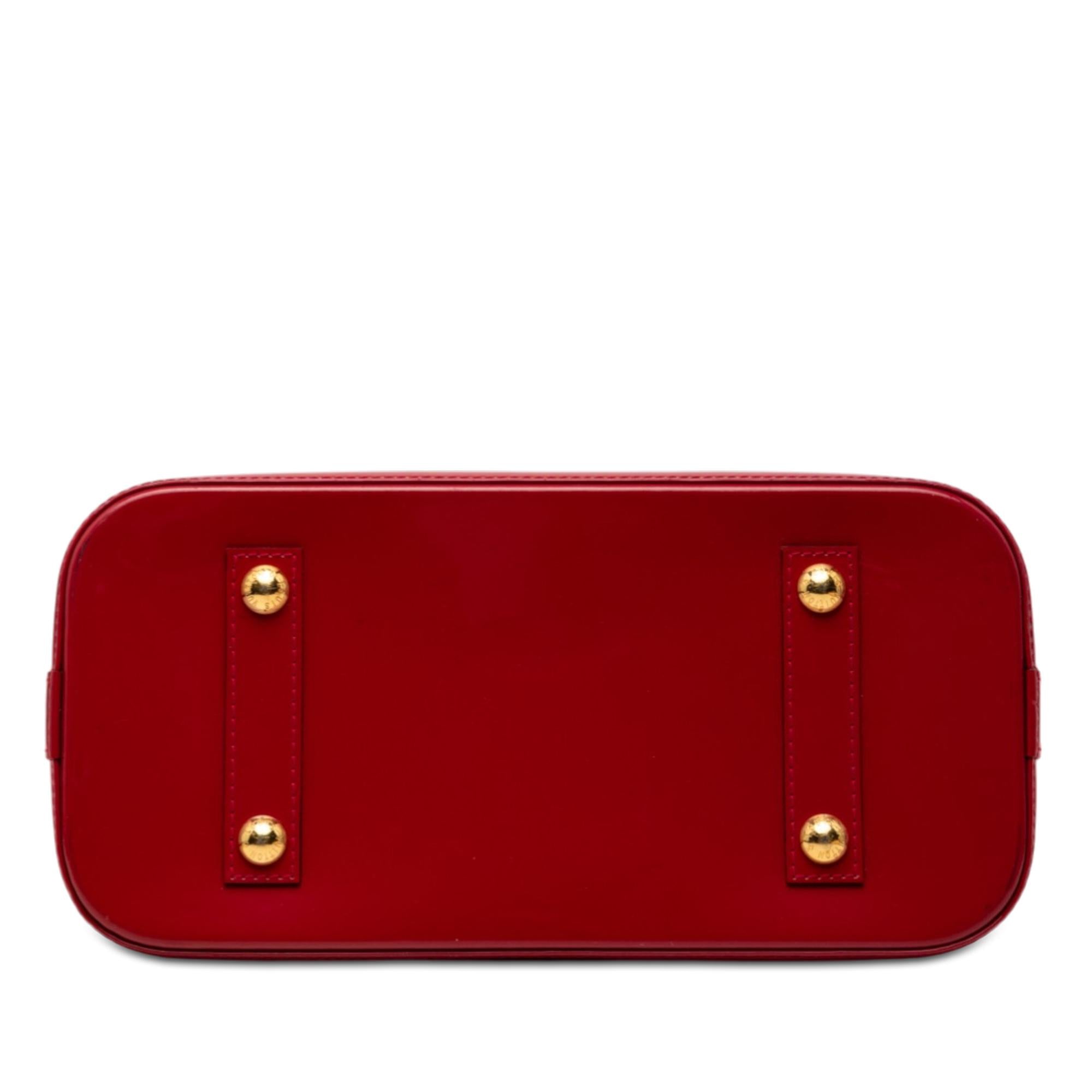 Louis Vuitton Monogram Vernis Alma PM