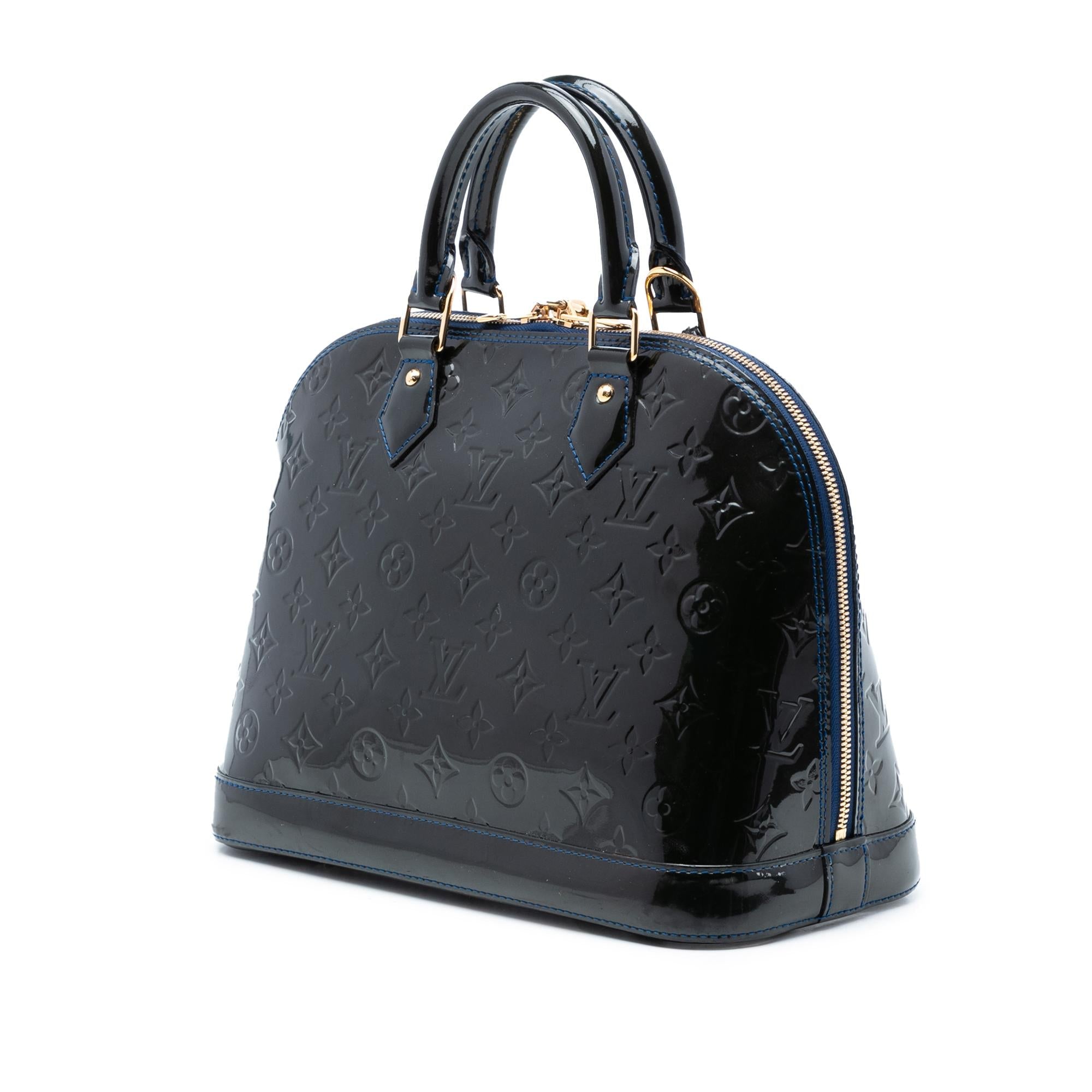 Louis Vuitton Monogram Vernis Alma PM