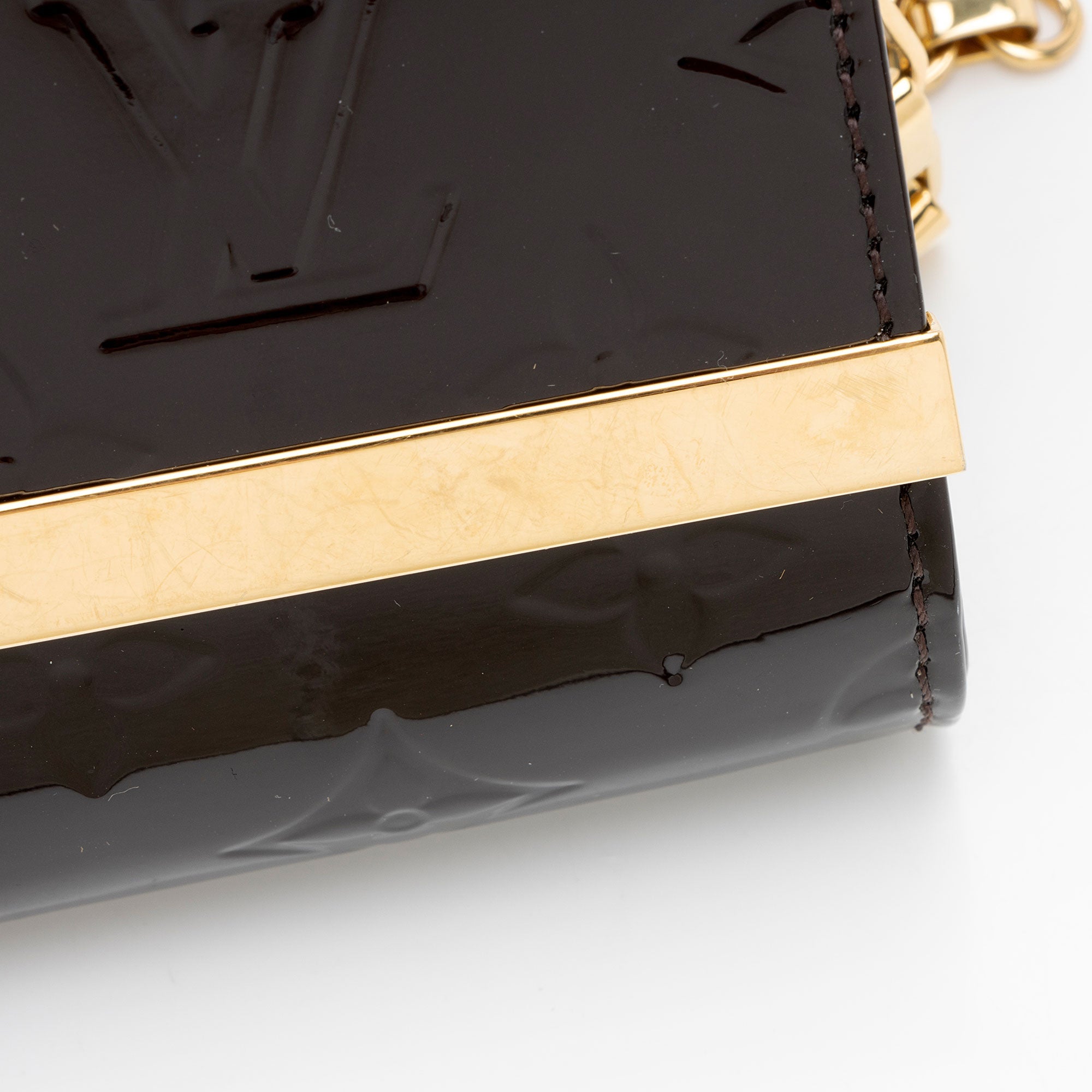 Louis Vuitton Monogram Vernis Ana Clutch