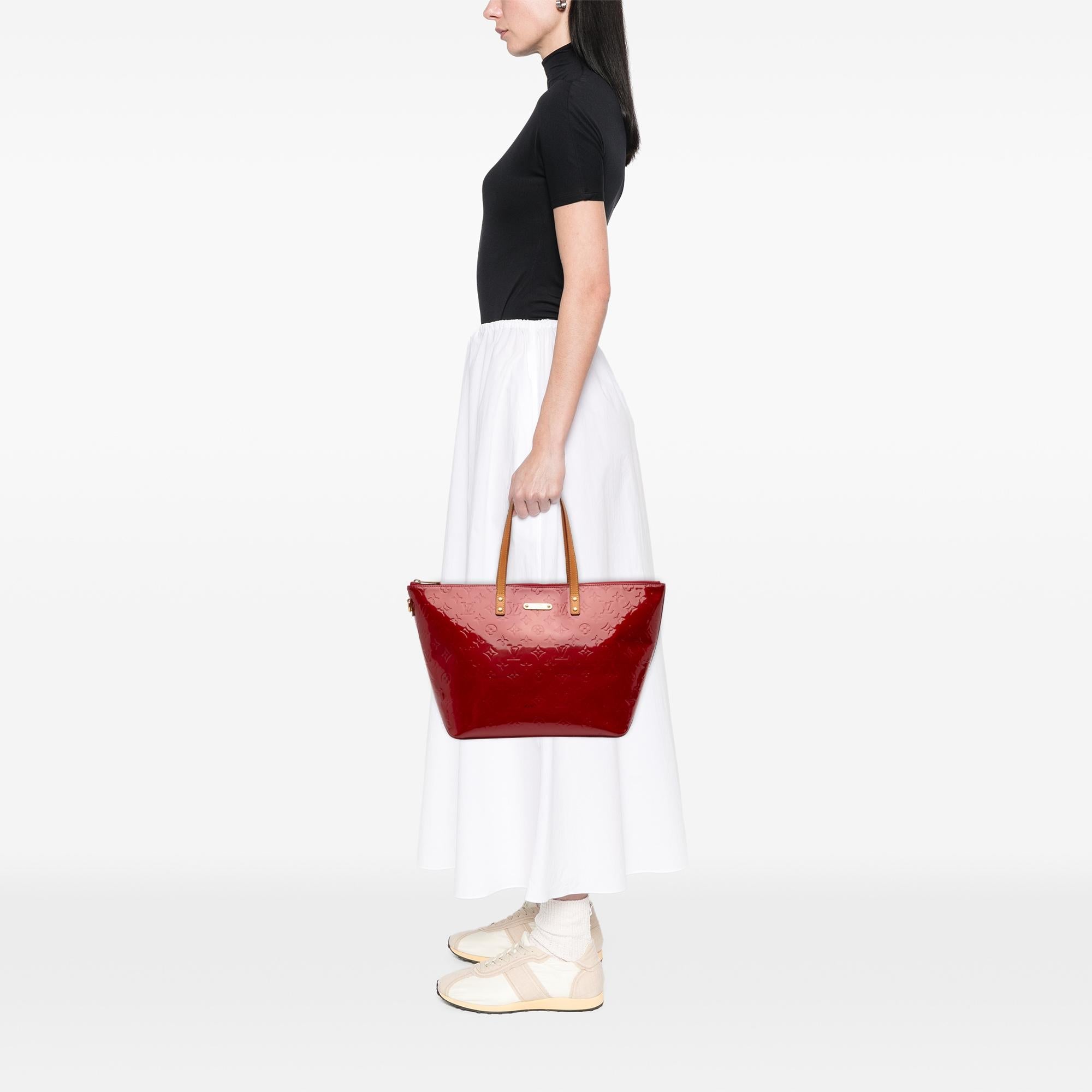 Louis Vuitton Monogram Vernis Bellevue GM
