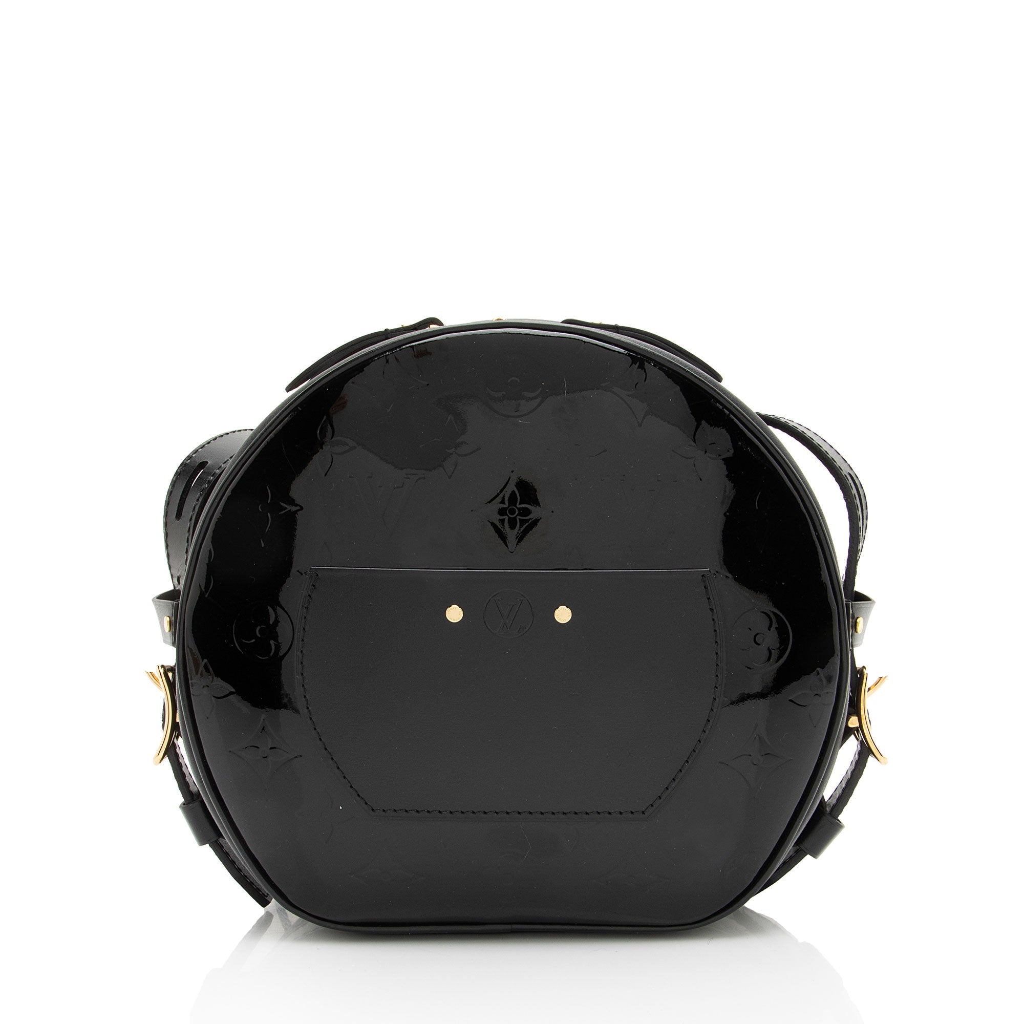 Louis Vuitton Monogram Vernis Boite Chapeau Souple MM Shoulder Bag