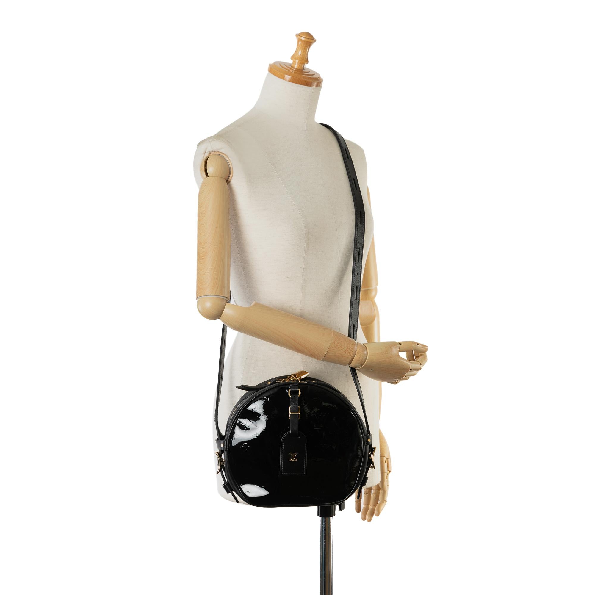 Louis Vuitton Monogram Vernis Boite Chapeau Souple MM