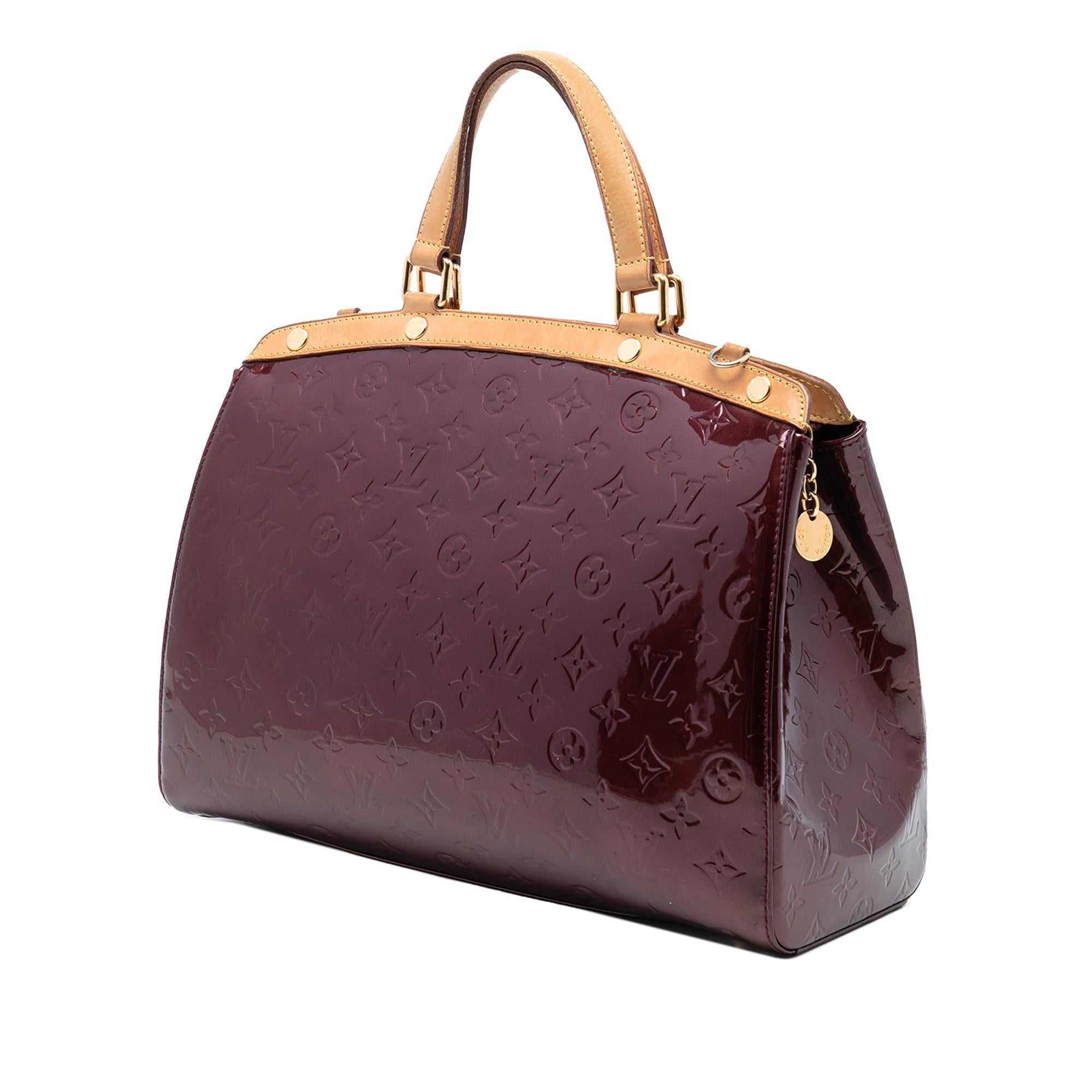 Louis Vuitton Monogram Vernis Brea GM