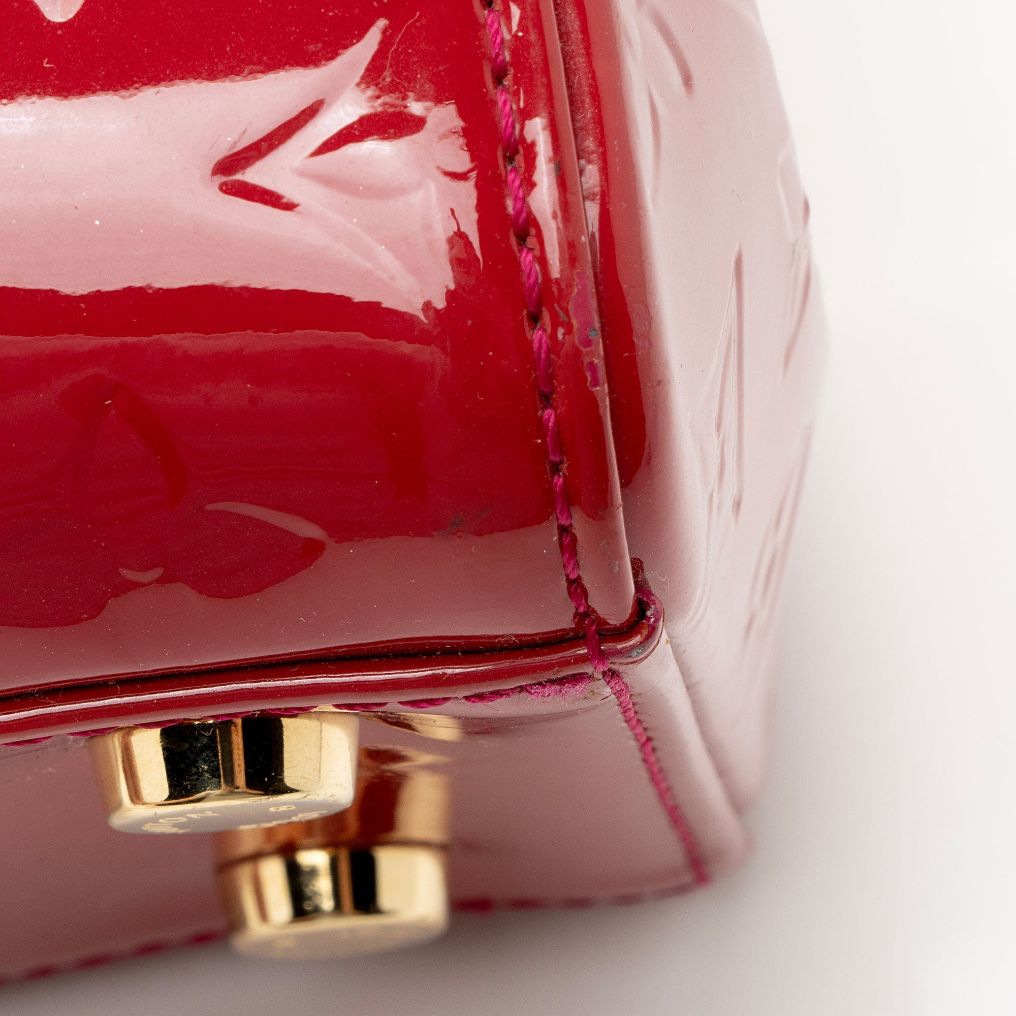 Louis Vuitton Monogram Vernis Brea MM Satchel