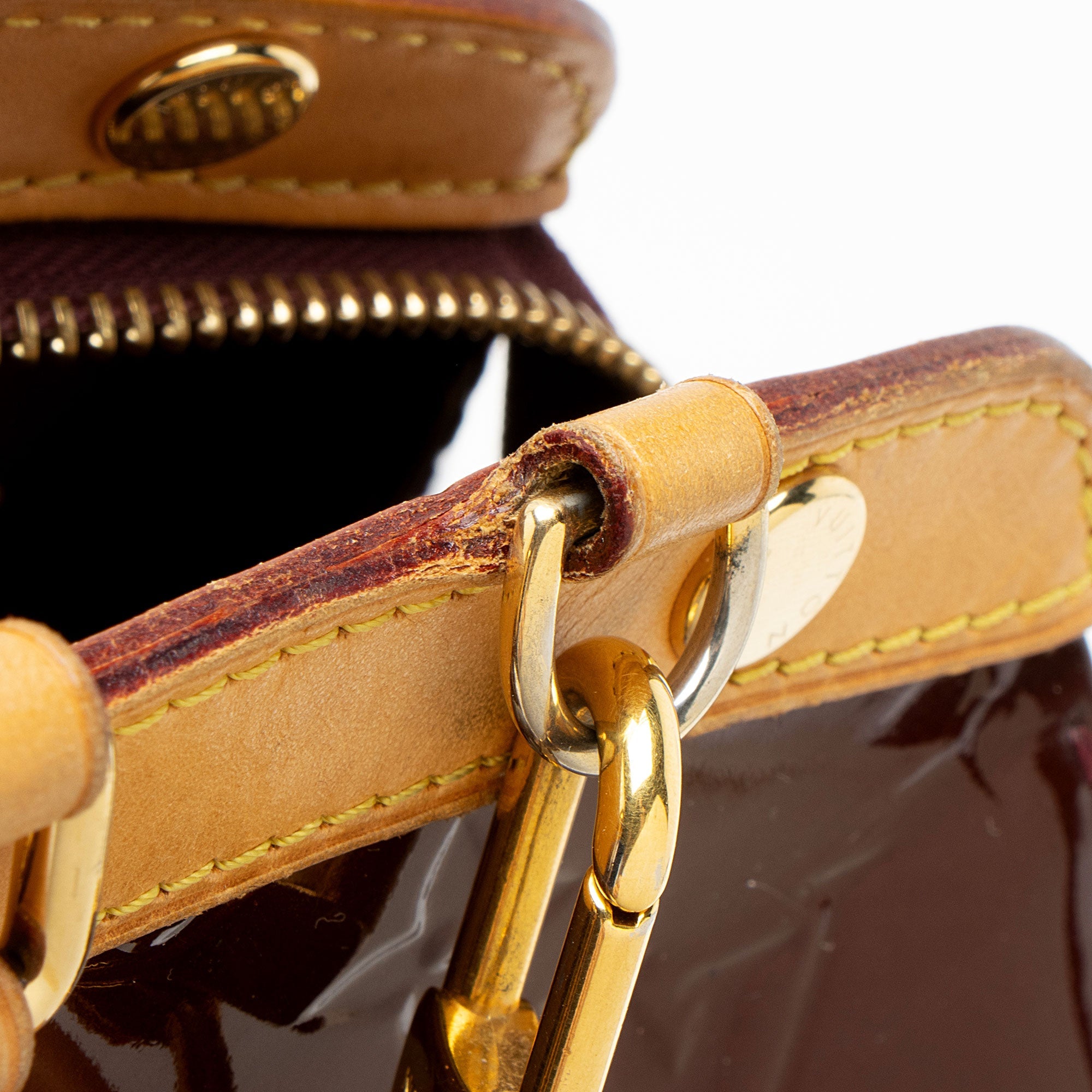 Louis Vuitton Monogram Vernis Brea MM Satchel