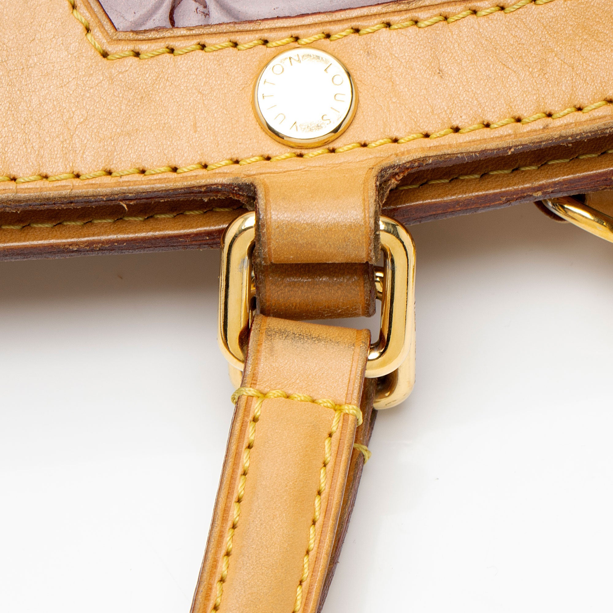 Louis Vuitton Monogram Vernis Brea MM Satchel
