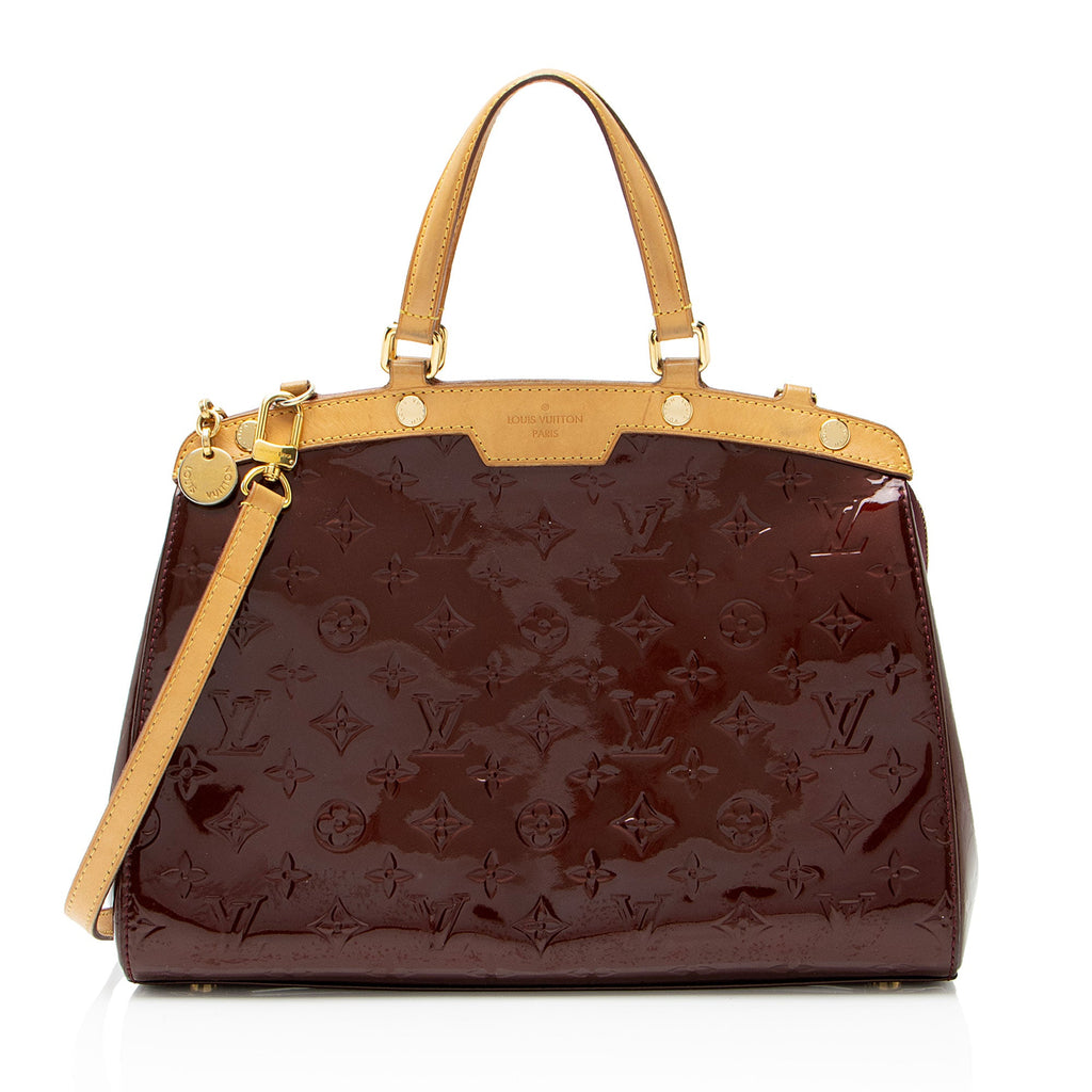 Louis Vuitton Monogram Vernis Brea MM Satchel