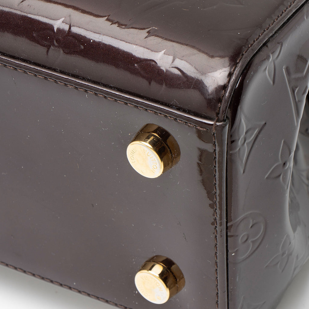 Louis Vuitton Monogram Vernis Brea MM Satchel